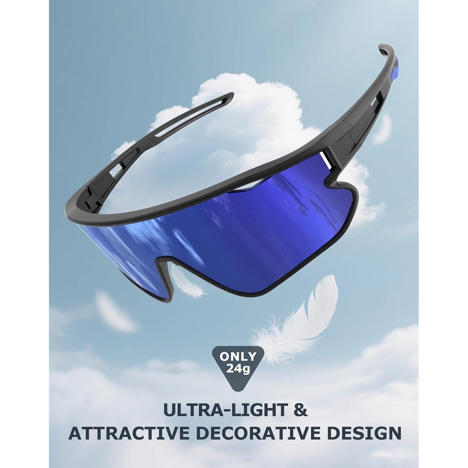 Gafas de Sol Polarizadas KALIYADI para Hombre UV400 - 3 Paquetes