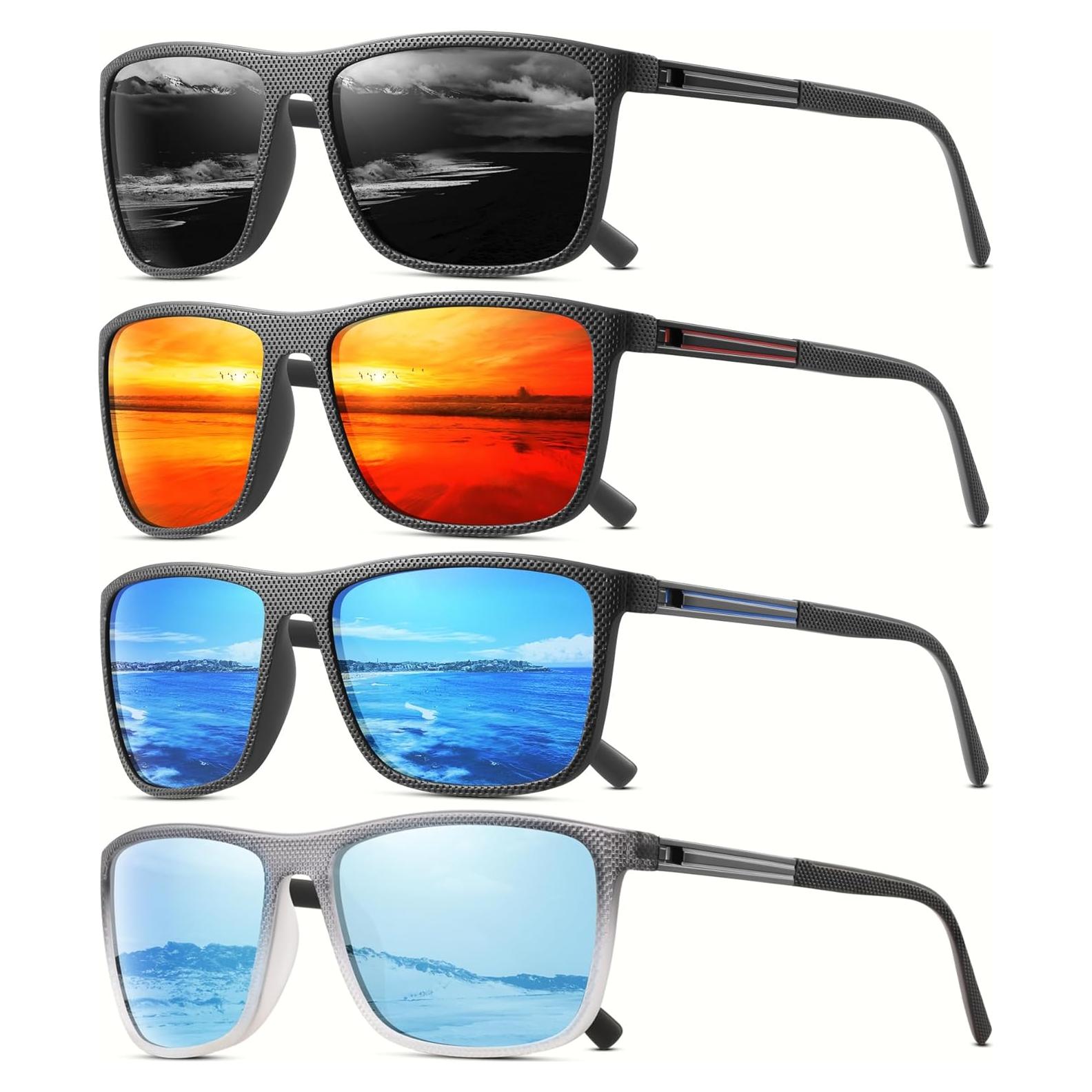 Gafas de sol polarizadas DioKiw UV400 para hombres - 4 colores