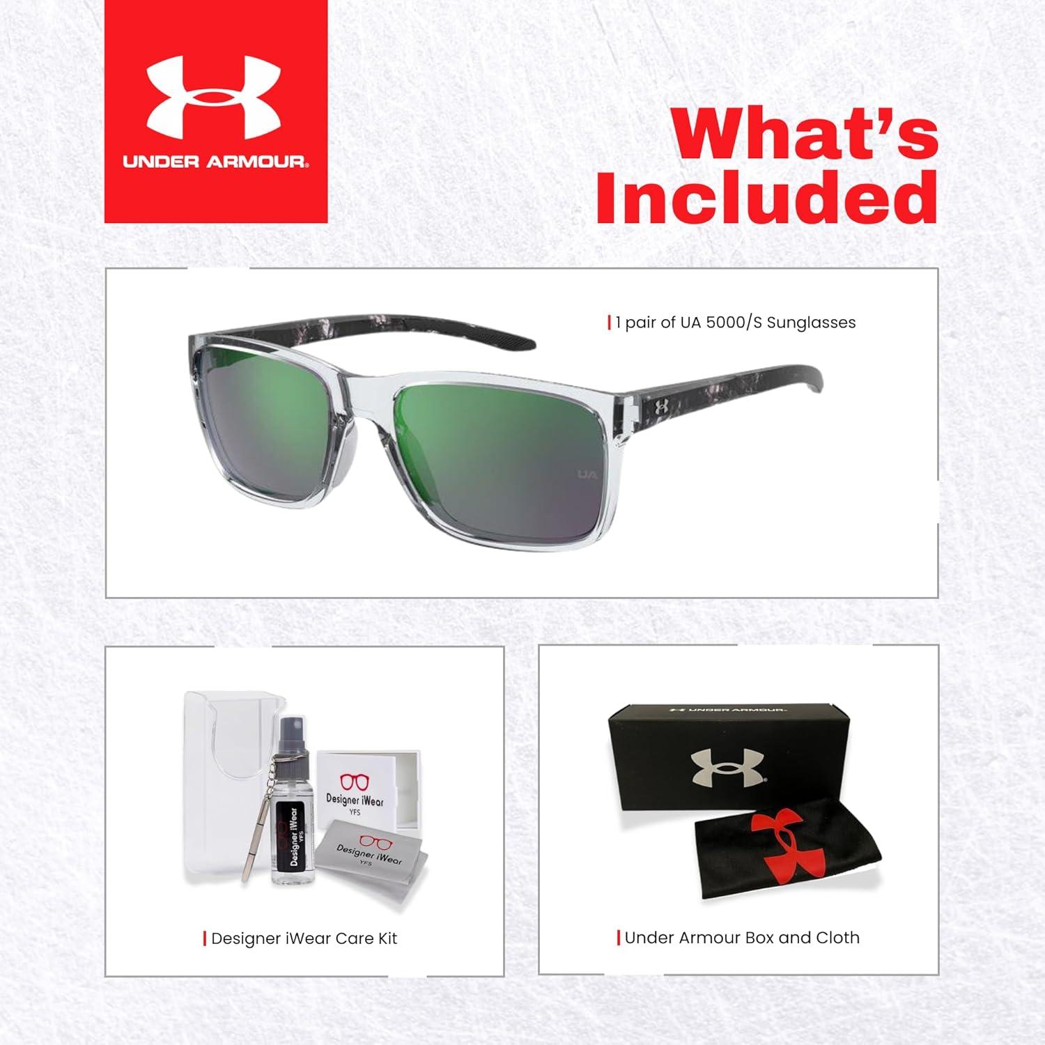 Gafas de sol Under Armour UA0005/S para hombres + kit de limpieza