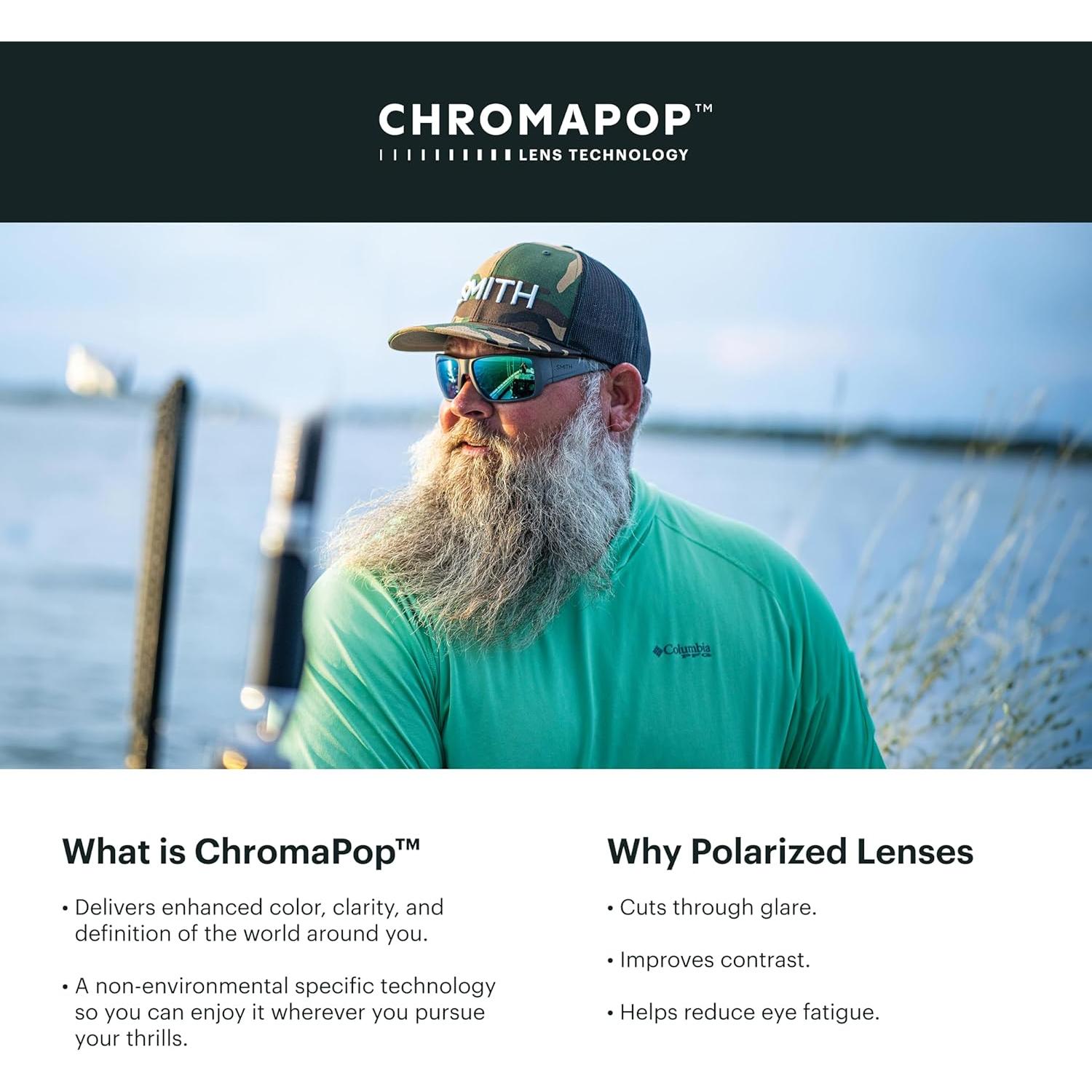 Gafas de sol deportivas Smith Emerge ChromaPop polarizadas