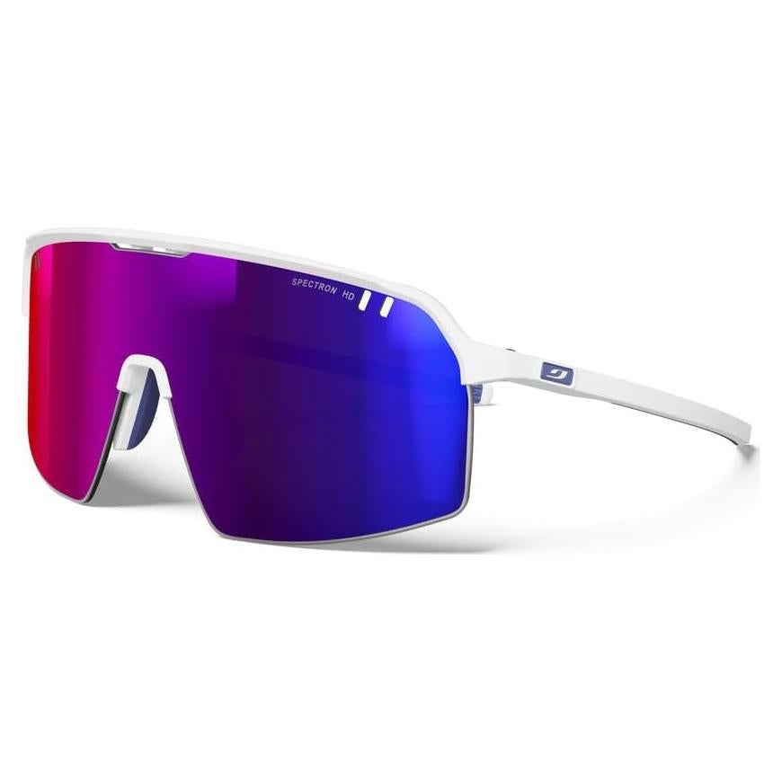 Gafas de sol Julbo Intensity Performance UV 100% - Marco blanco, Lente azul