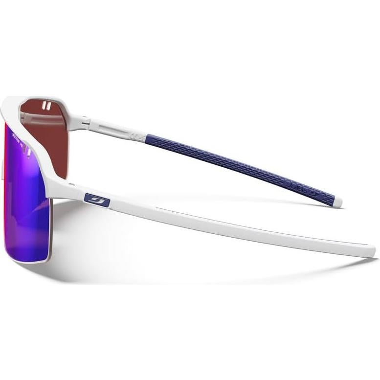 Gafas de sol Julbo Intensity Performance UV 100% - Marco blanco, Lente azul