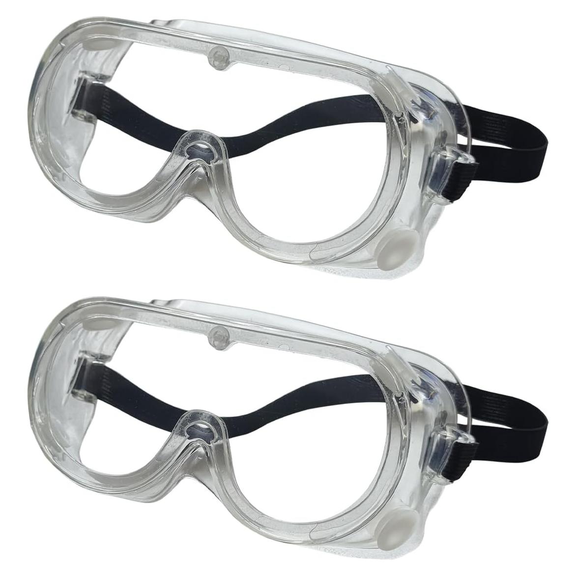 Gafas de Seguridad Antivaho Ajustables 2 Paquetes Blancas