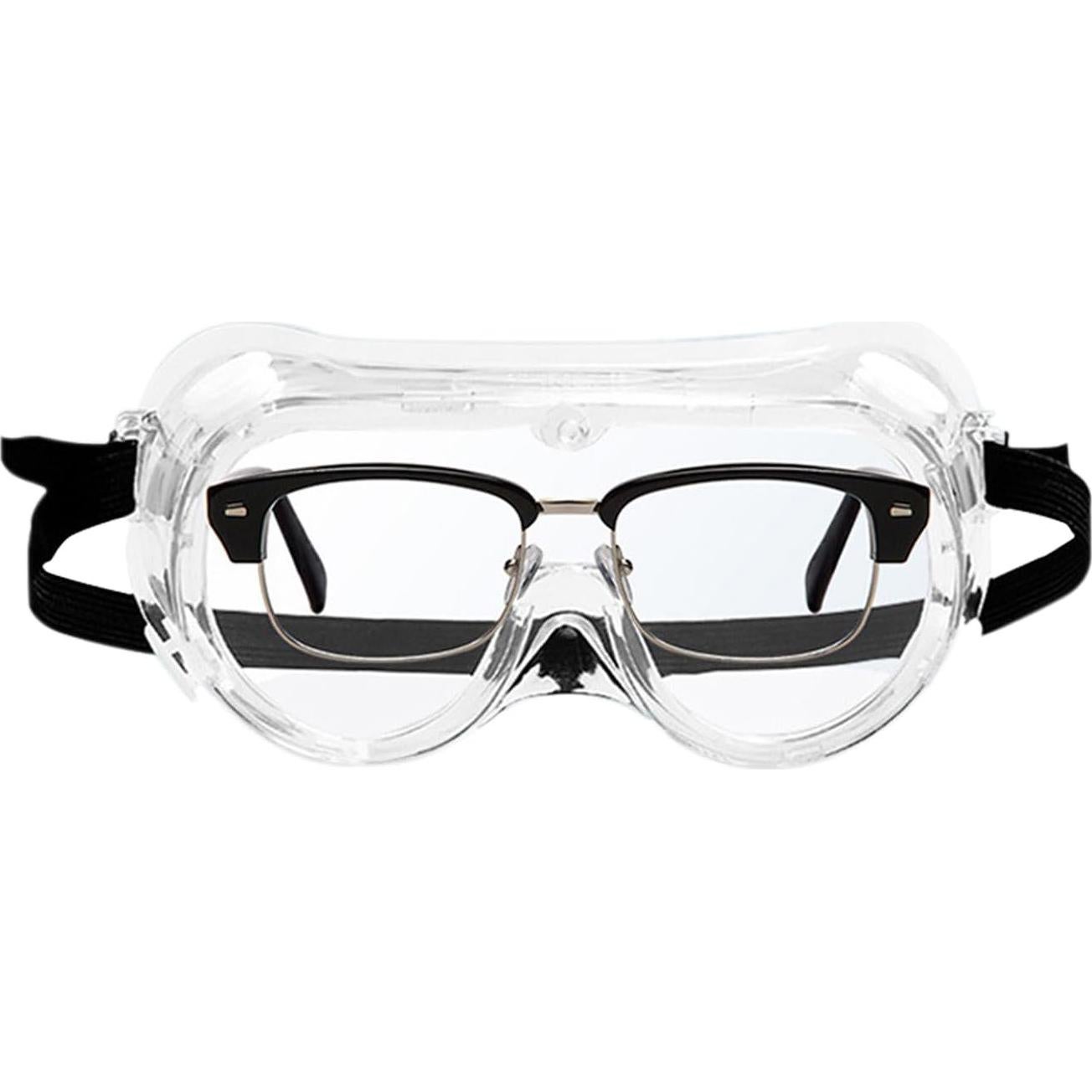 Gafas de Seguridad Antivaho Ajustables 2 Paquetes Blancas