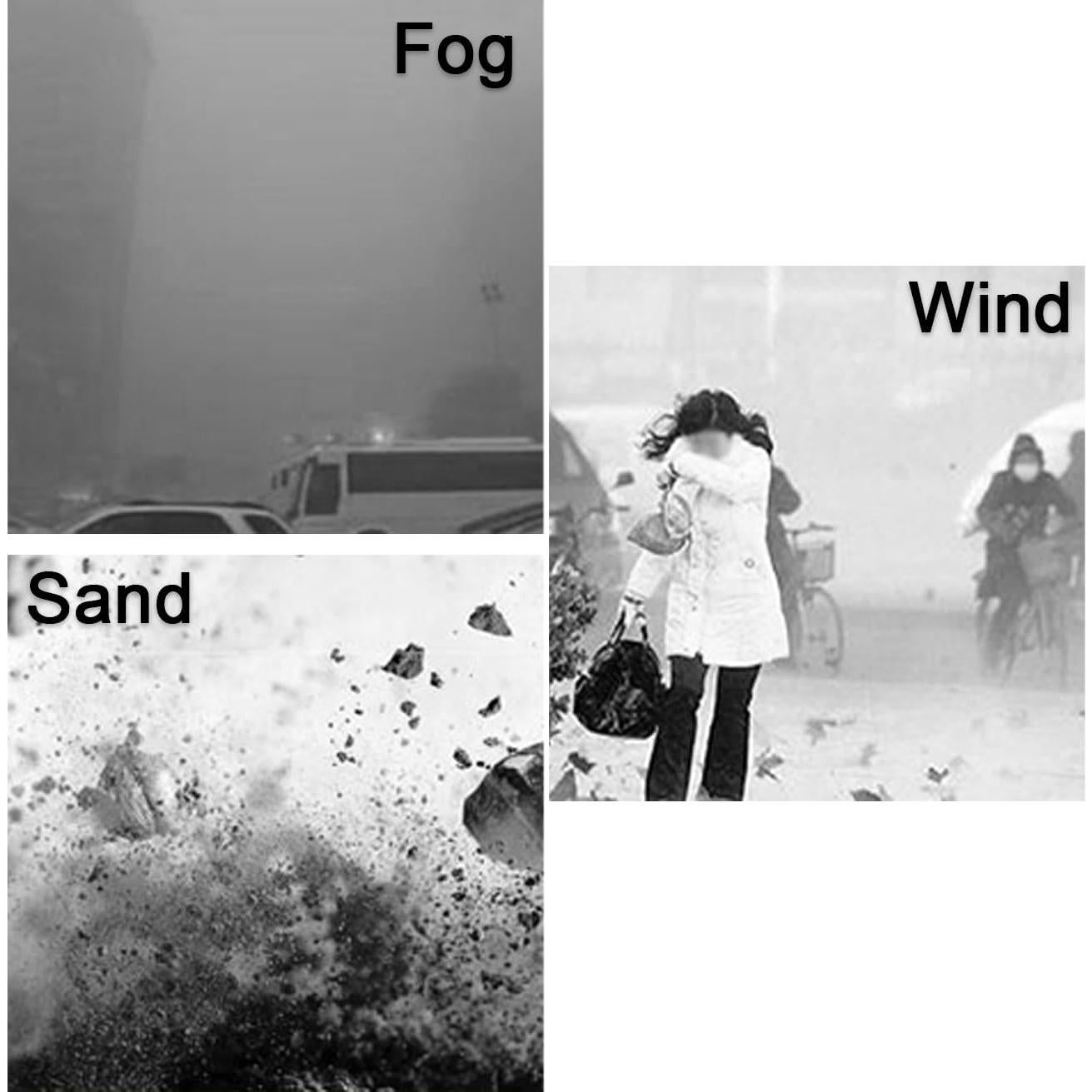 Gafas de Seguridad Antivaho Ajustables 2 Paquetes Blancas