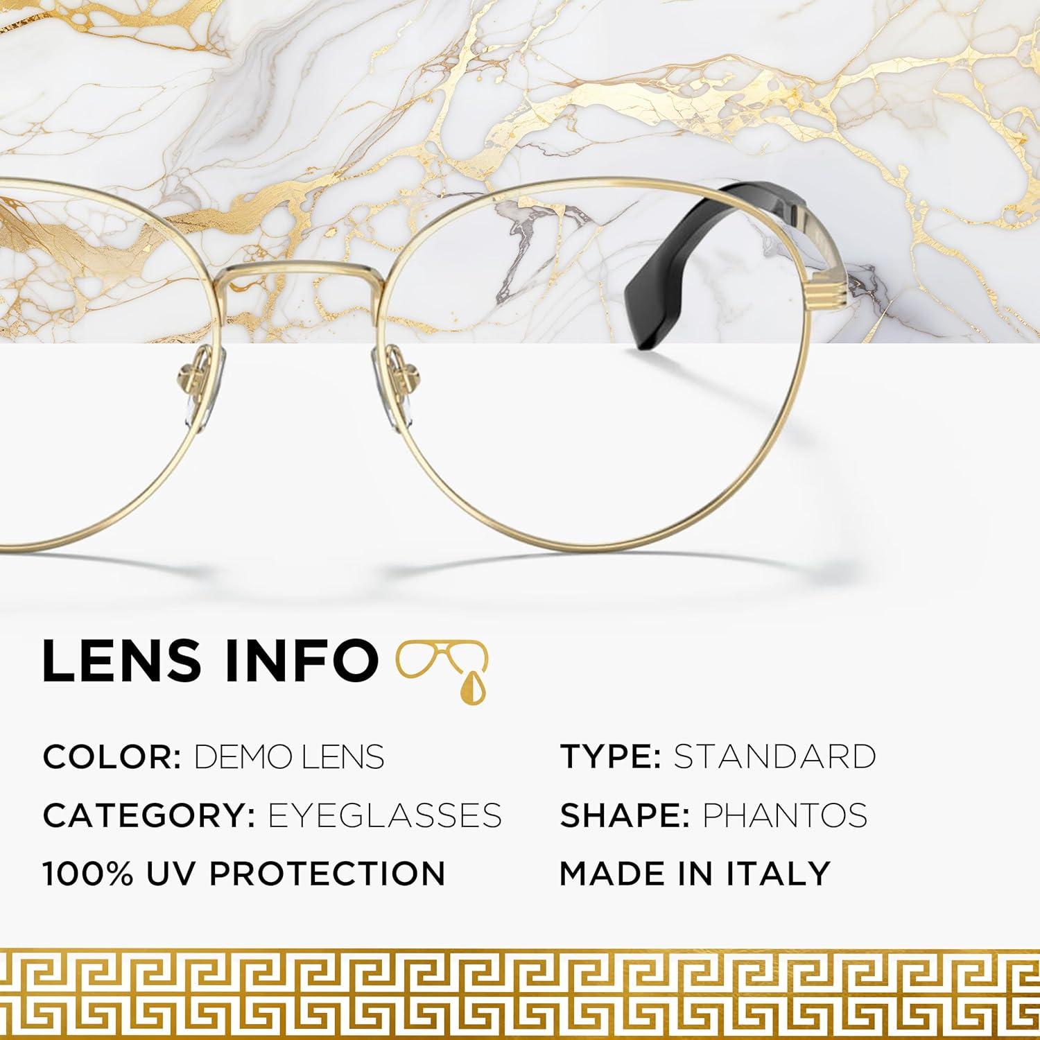 Gafas de Sol Versace VE1279 53mm Marco Metal Dorado