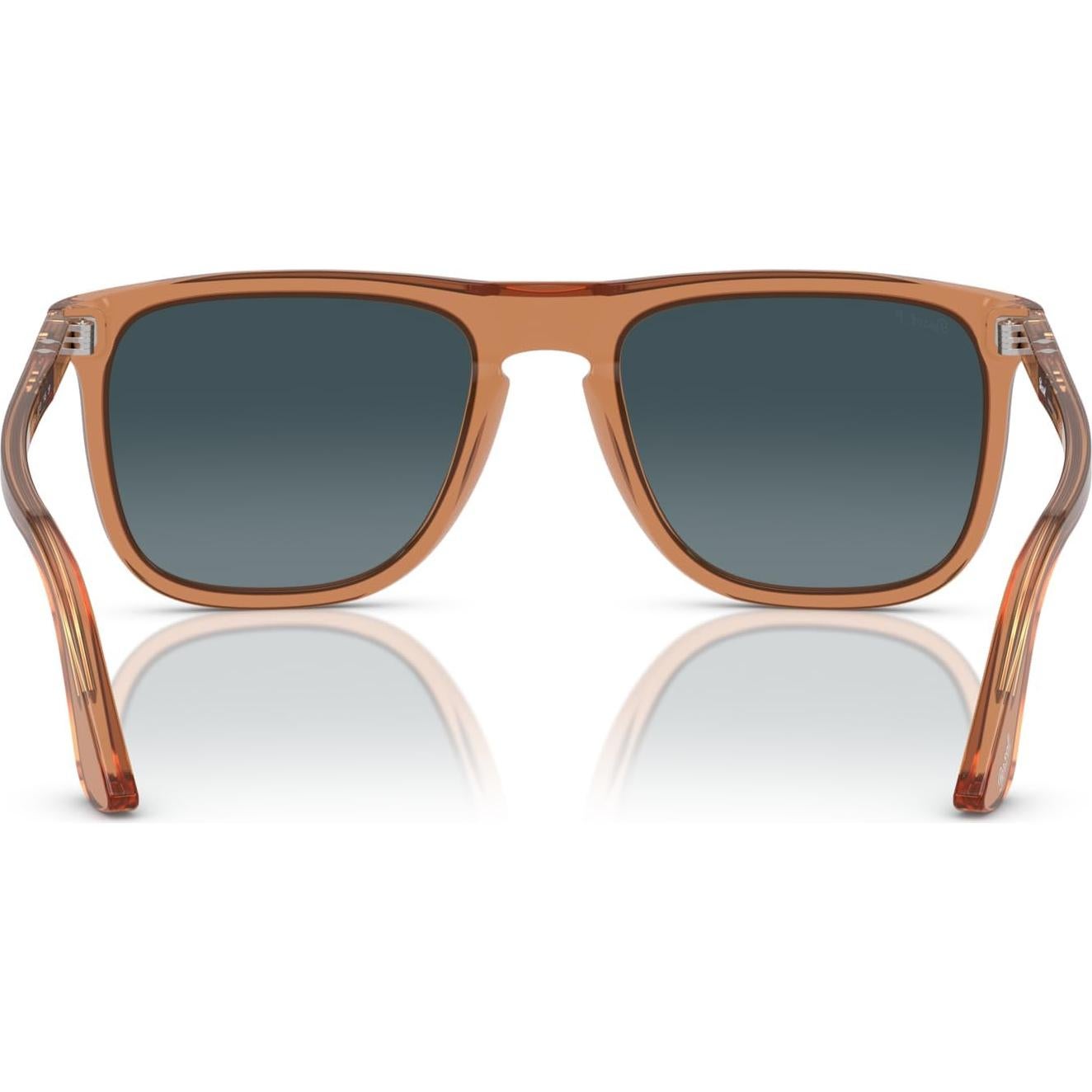 Gafas de sol aviador Persol PO3336S marrón transparente