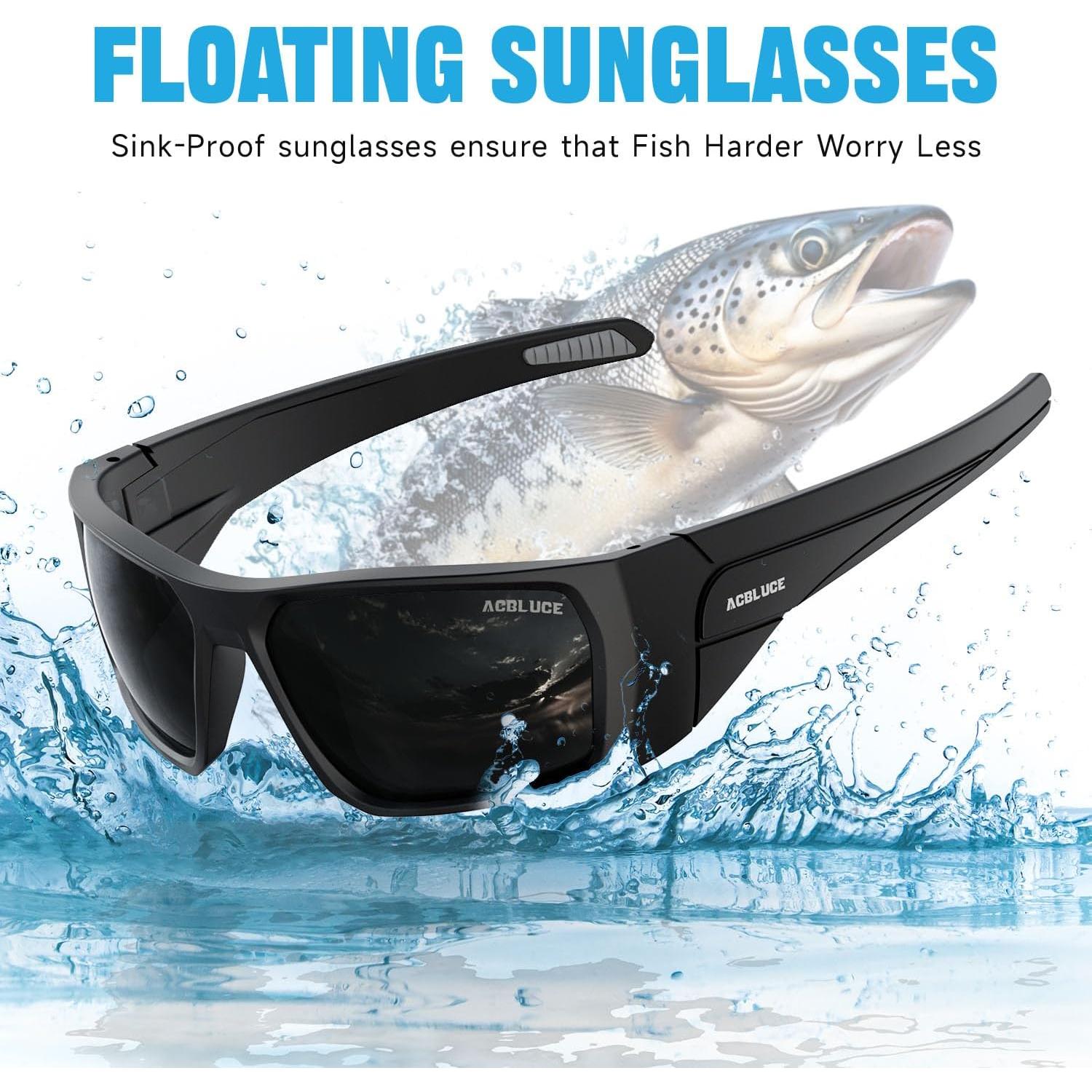 Gafas de Sol Polarizadas Flotantes TR90 para Hombres y Mujeres