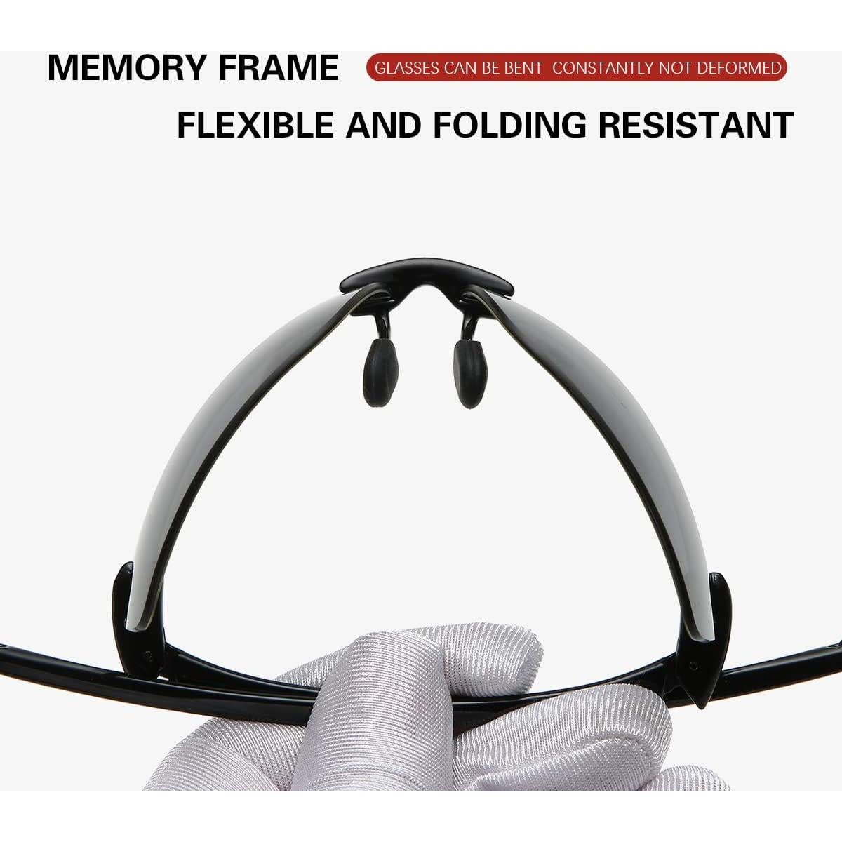 Gafas de Sol Polarizadas YIMI UV400 Sin Montura para Hombre y Mujer