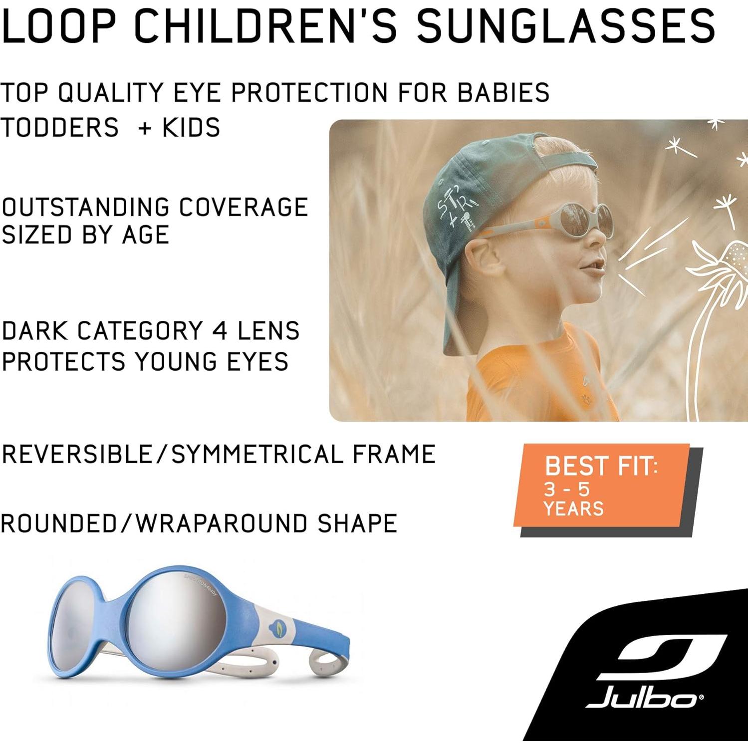Gafas de sol Julbo Loop L para niños 3-5 años con lente Spectron 4