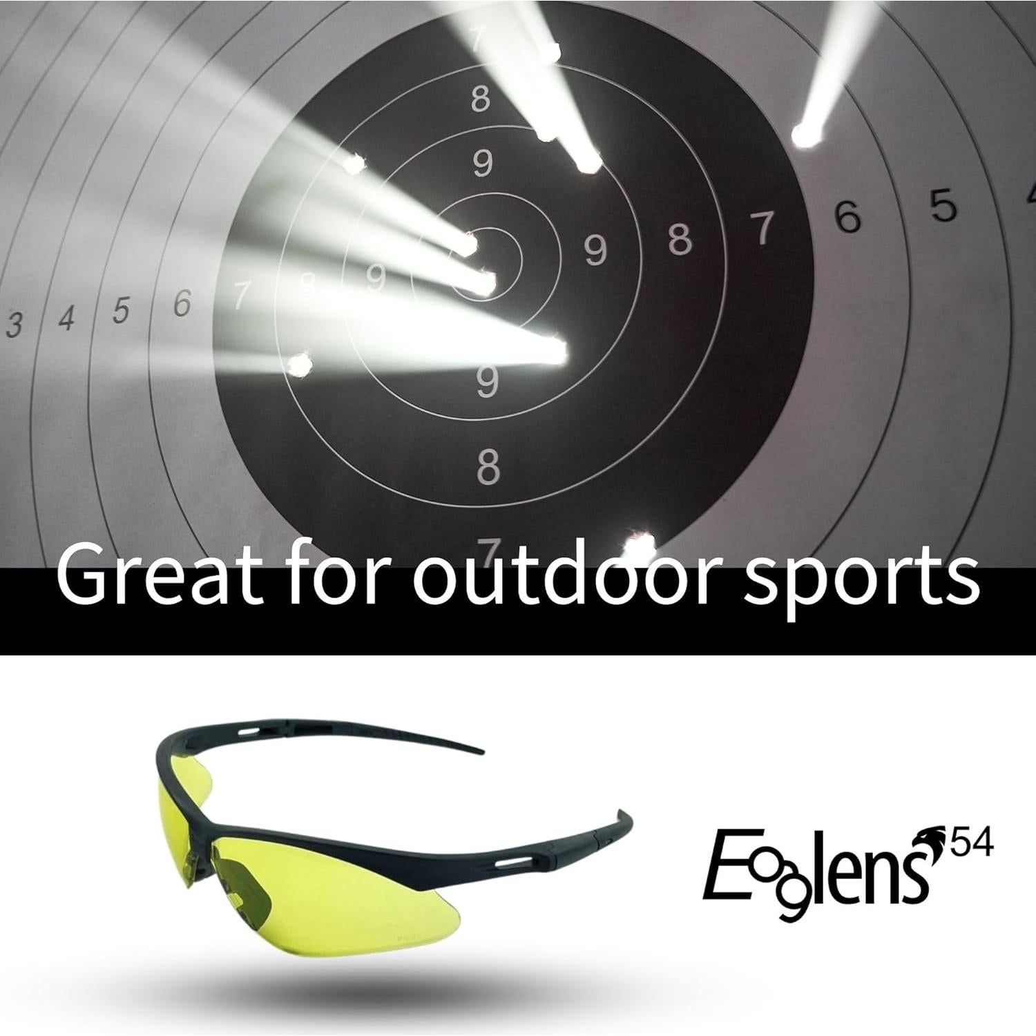 Gafas de Seguridad Eaglens.54 Anti Niebla UV ANSI Z87.1