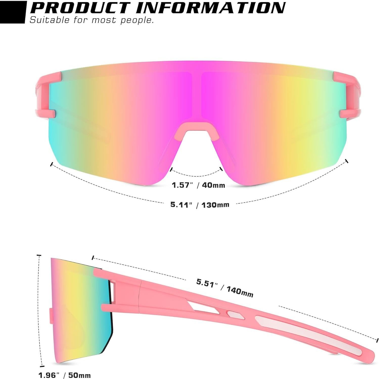 Gafas de sol deportivas BOLLFO polarizadas UV400 unisex