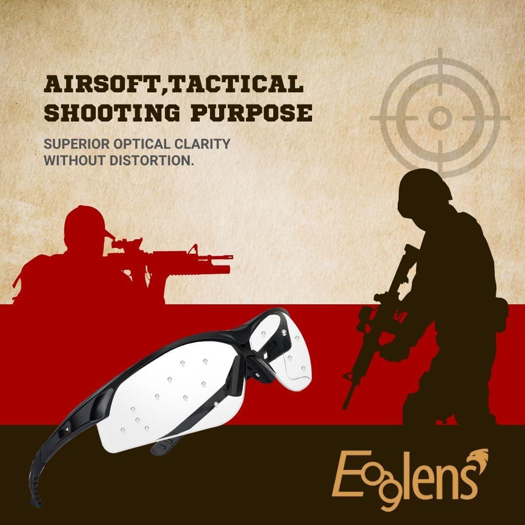 Gafas de Seguridad Eaglens Anti Niebla ANSI Z87.1 para Tiro