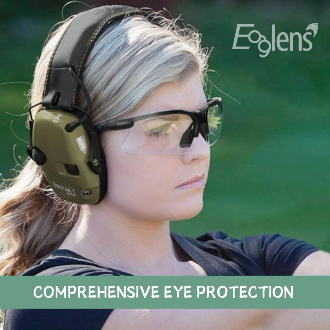 Gafas de Seguridad Eaglens Anti Niebla ANSI Z87.1 para Tiro