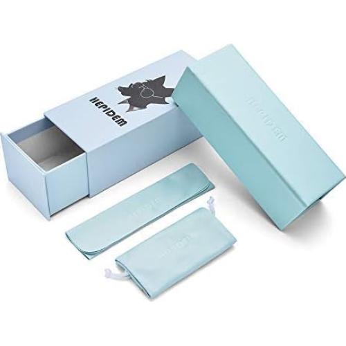 Gafas de Sol Hepidem Cuerno de Búfalo UV400 Sin Montura