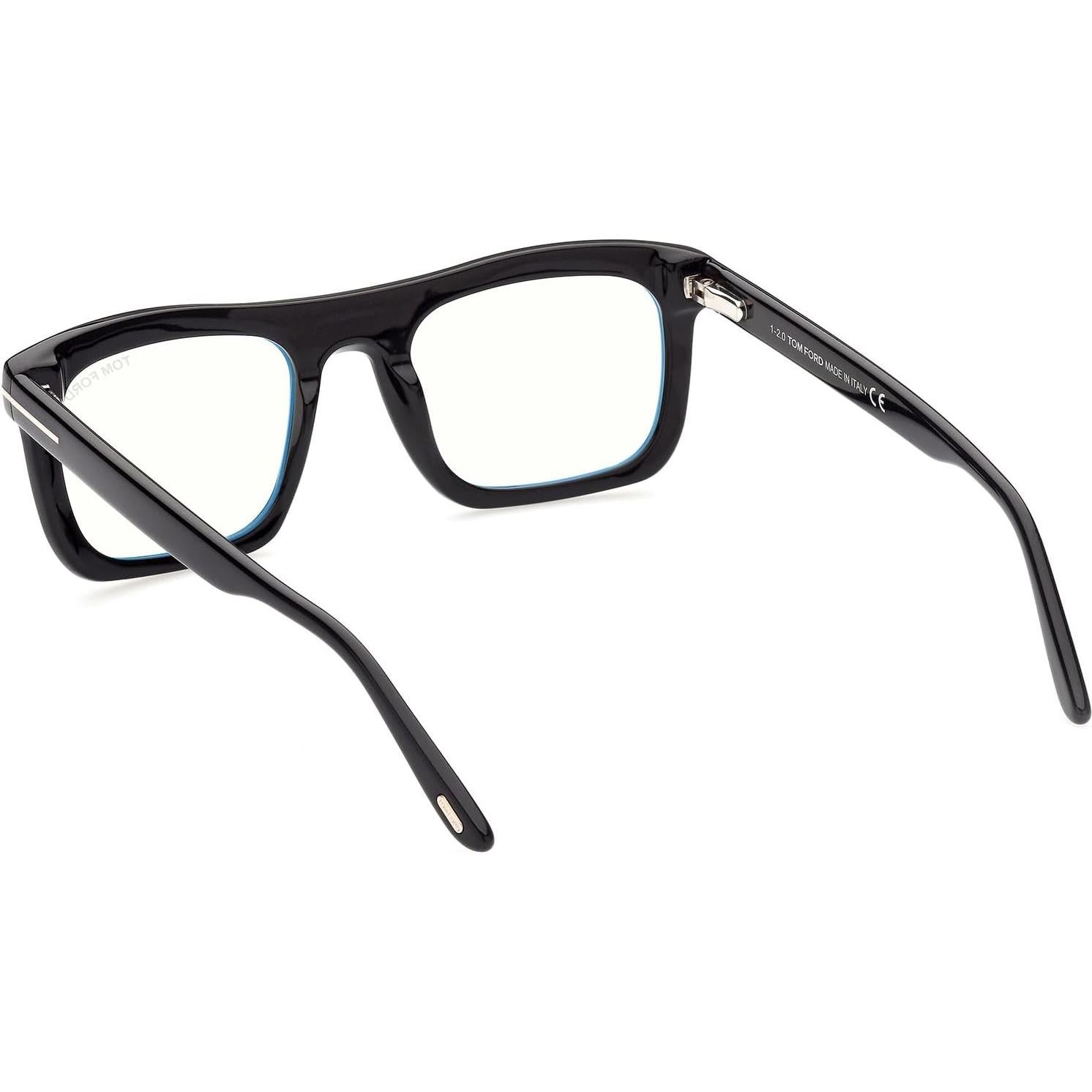 Gafas Tom Ford FT 5757-B Cuadradas Bloqueo Luz Azul 52mm