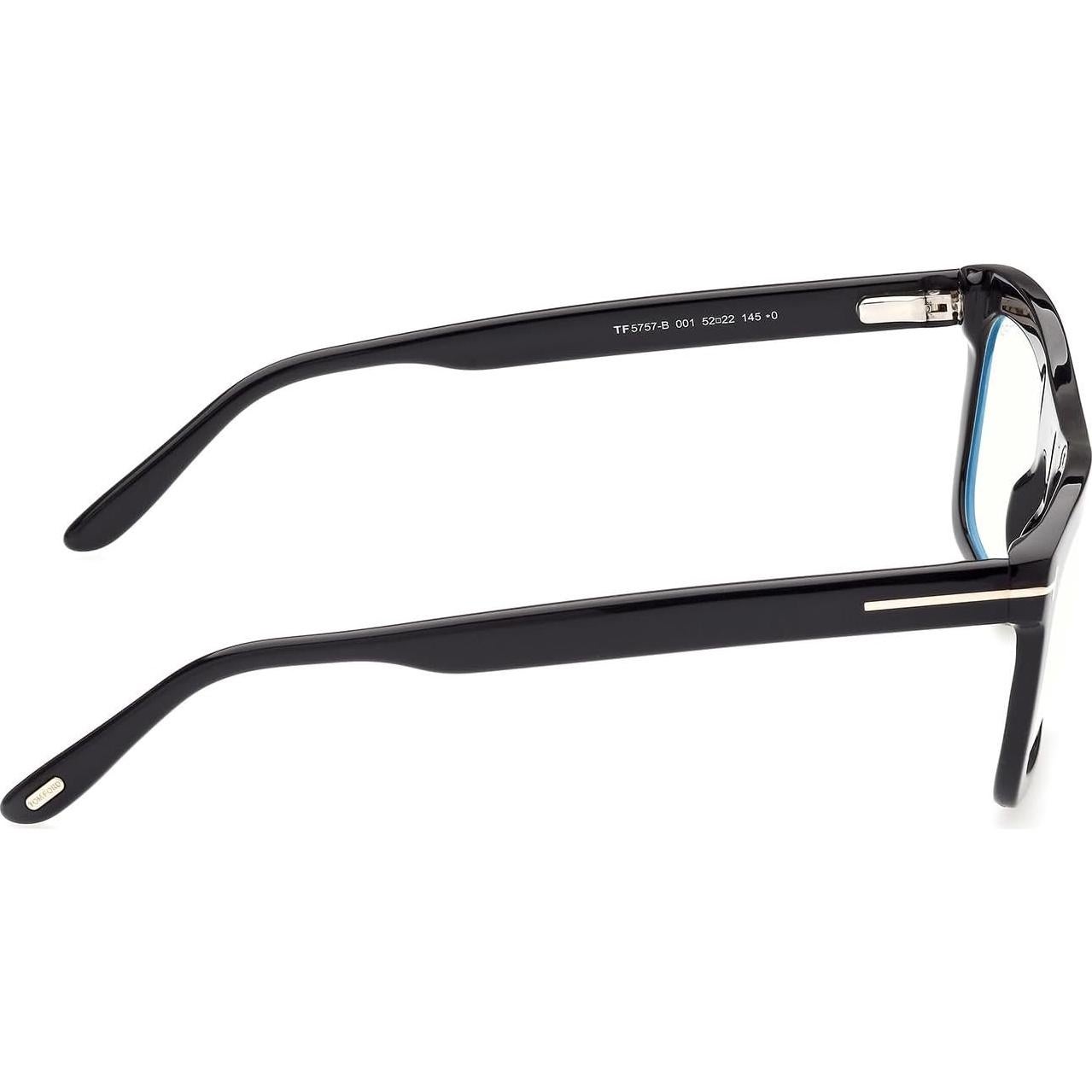 Gafas Tom Ford FT 5757-B Cuadradas Bloqueo Luz Azul 52mm