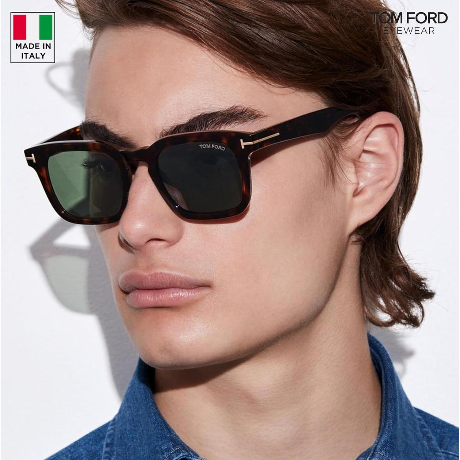 Gafas de sol Tom Ford FT0237 SNOWDON Habana oscura 52mm