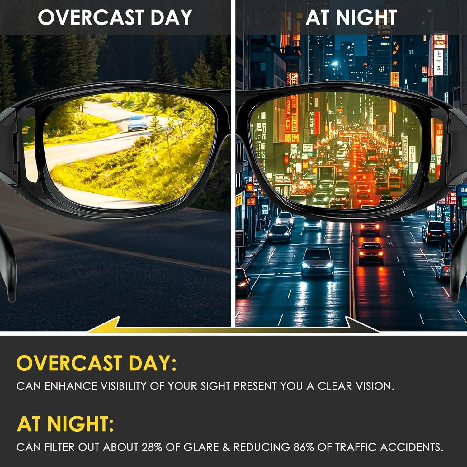 Gafas de Conducción Nocturna Polarizadas Antirreflejo HD