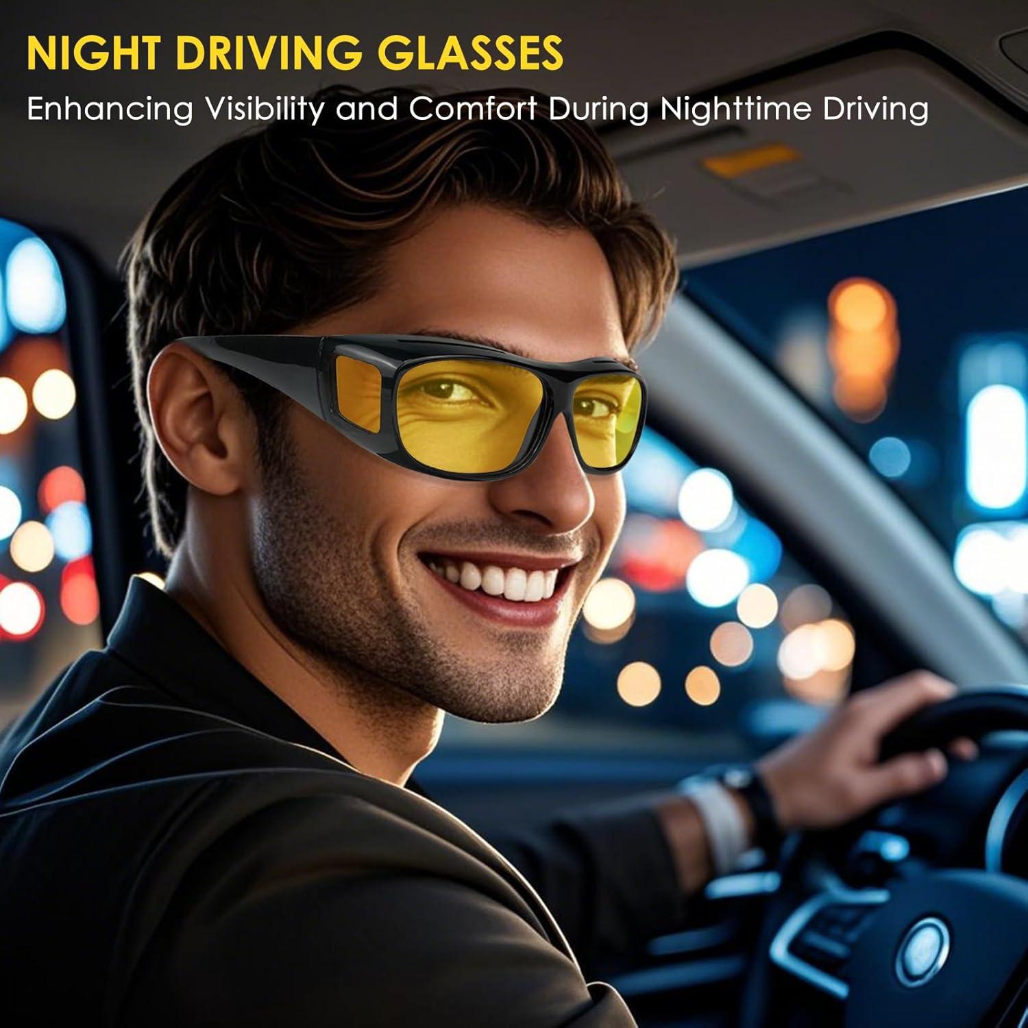 Gafas de Conducción Nocturna Polarizadas Antirreflejo HD