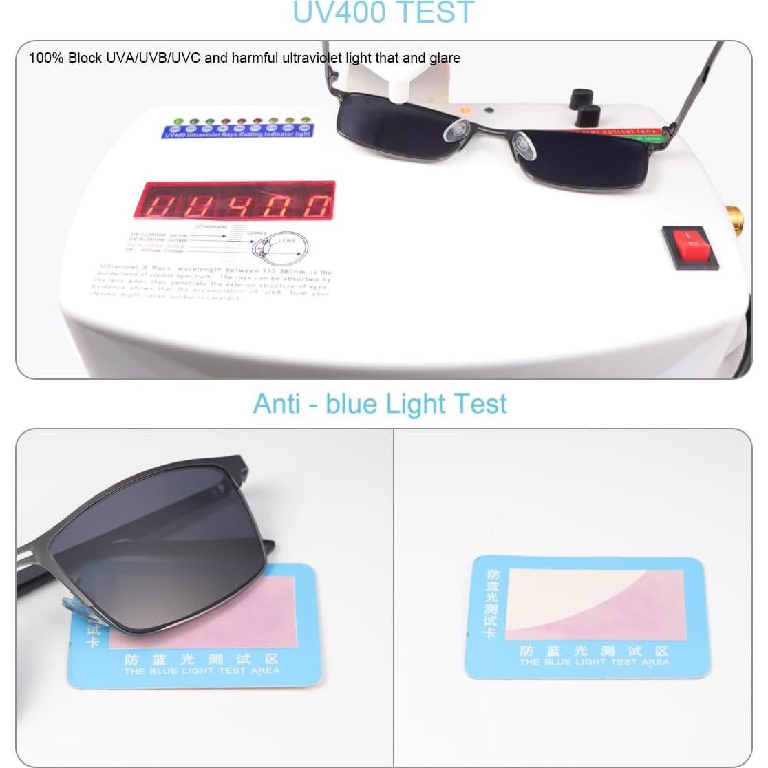 Gafas de sol polarizadas MIRYEA para miopía UV400 unisex