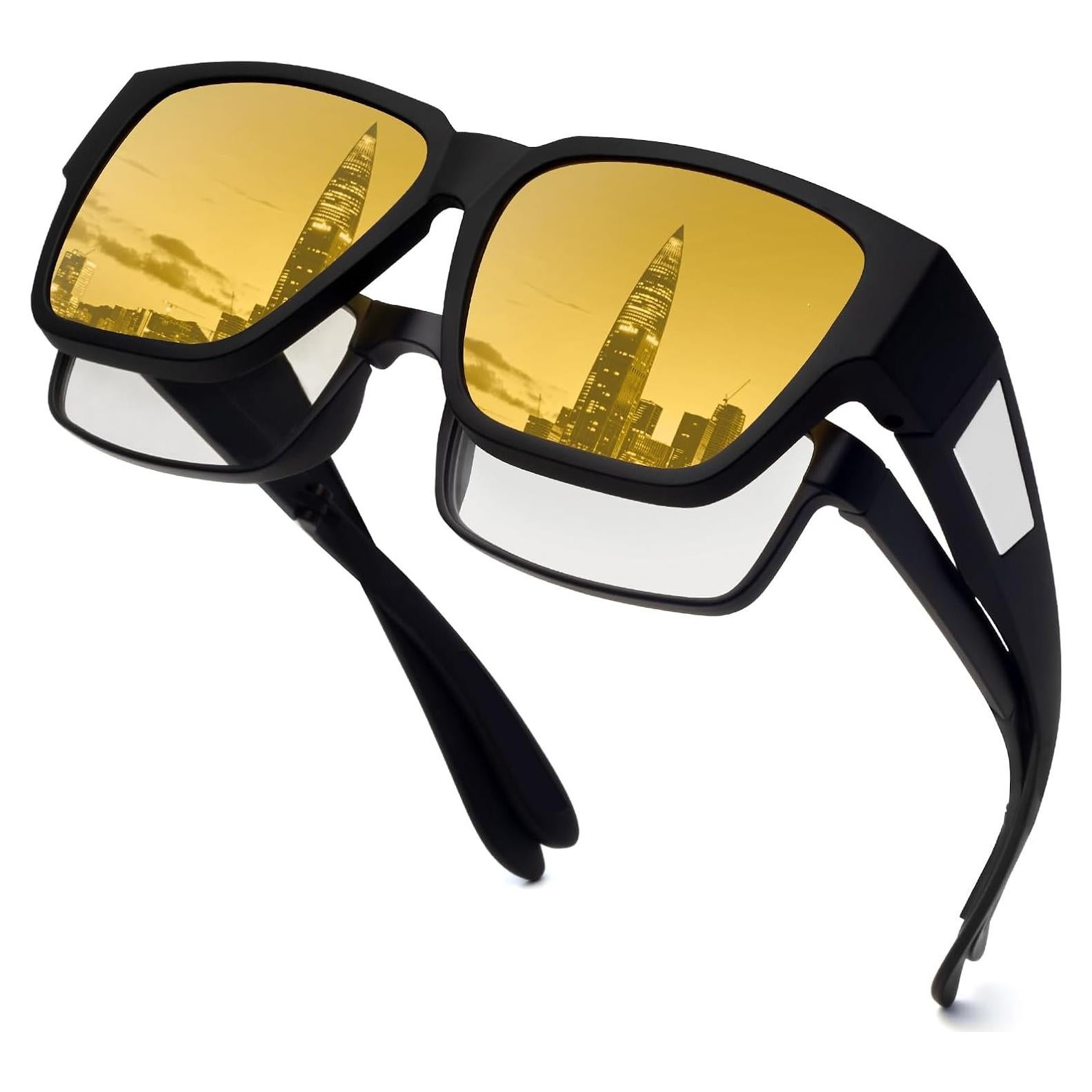 Gafas de Conducir Nocturna Face Shadow Fit Over UV400