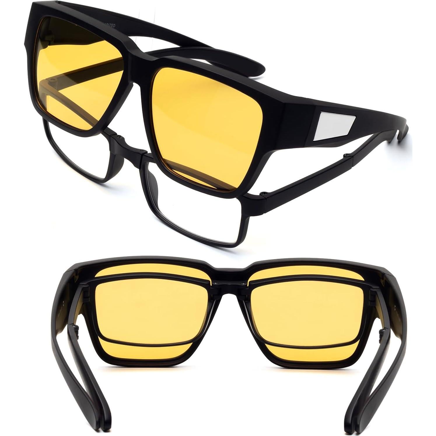 Gafas de Conducir Nocturna Face Shadow Fit Over UV400