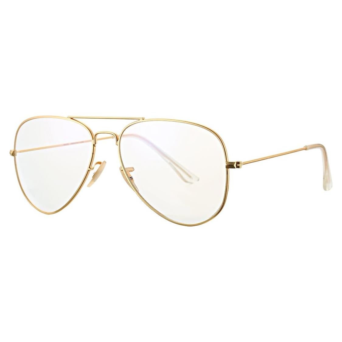 Gafas Aviador Clásicas COASION Lente Transparente Unisex