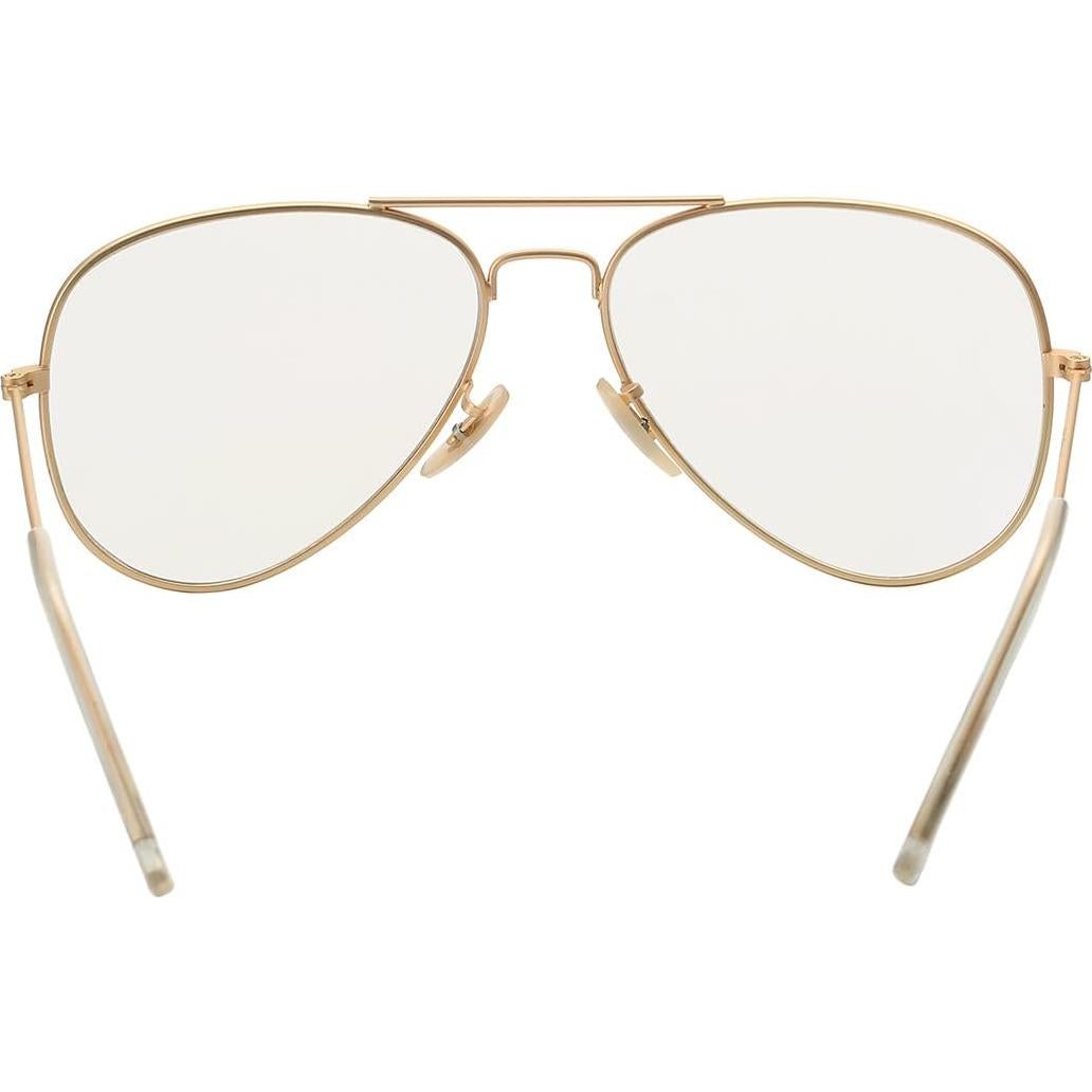 Gafas Aviador Clásicas COASION Lente Transparente Unisex