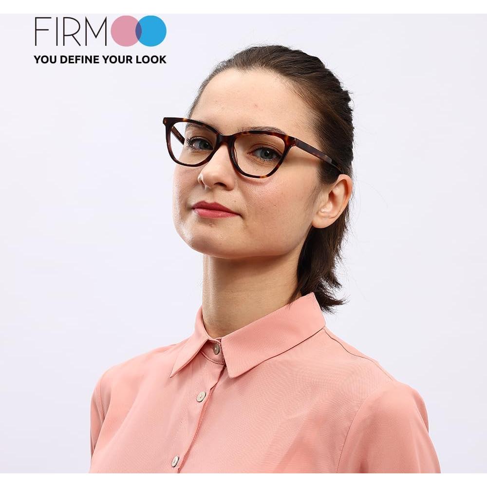 Gafas de lectura Firmoo Gato Ojo 1.5x con bloqueo luz azul