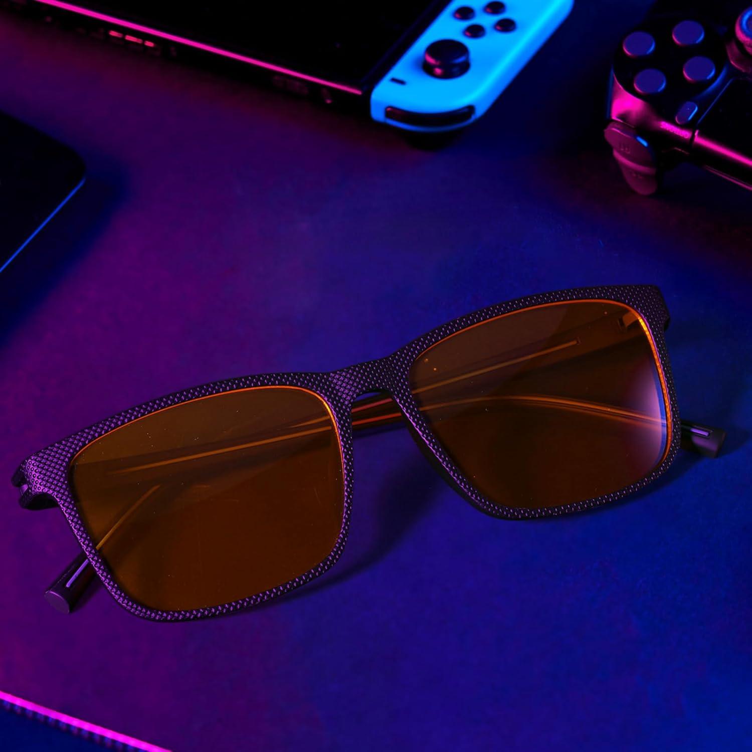 Gafas bloqueadoras de luz azul 99% para adultos unisex - Marco ligero