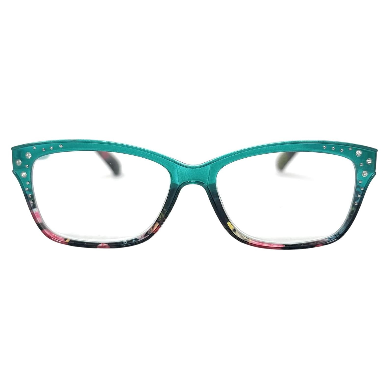 Gafas de Lectura Cat-Eye Sophia Glam 2.25x con Rhinestones