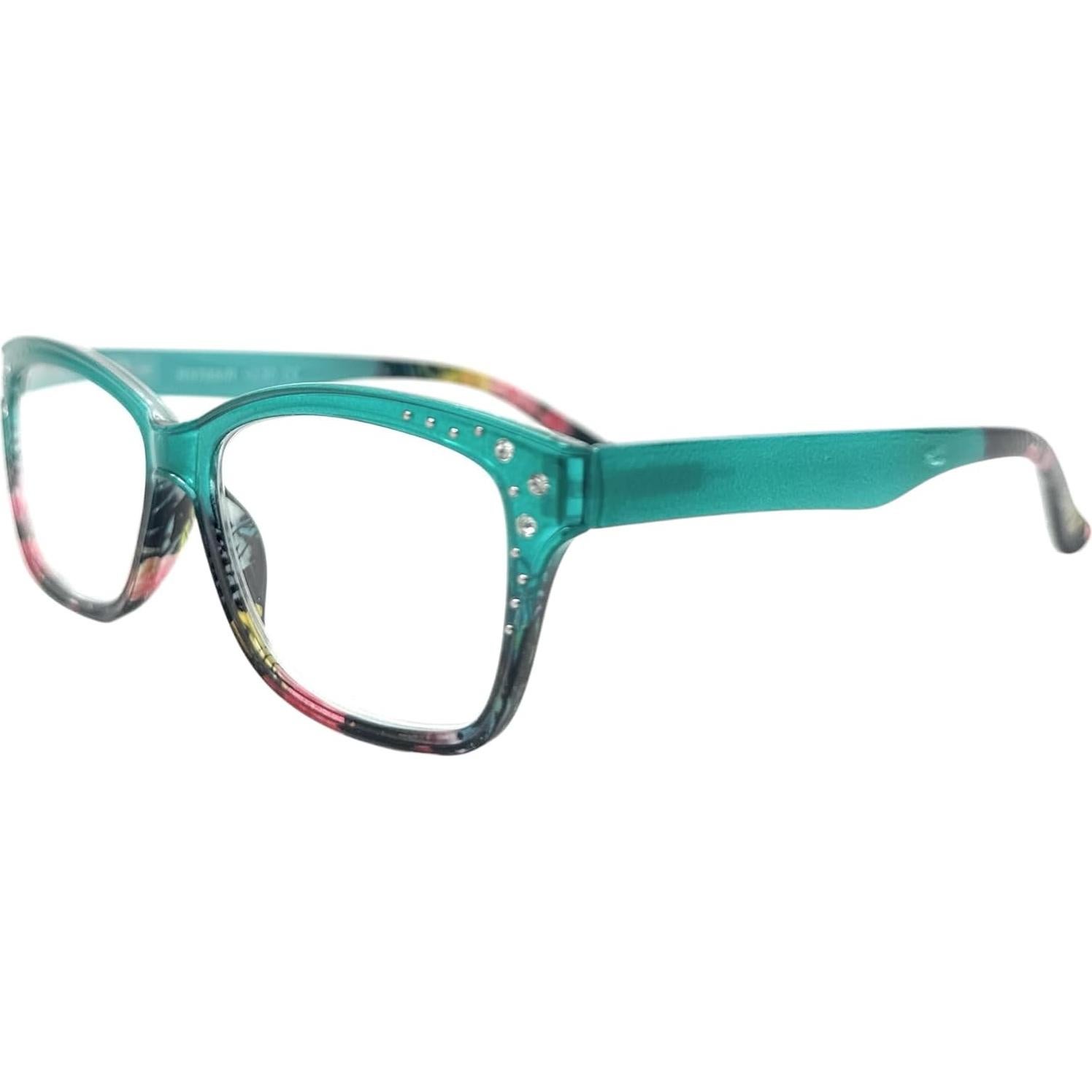 Gafas de Lectura Cat-Eye Sophia Glam 2.25x con Rhinestones