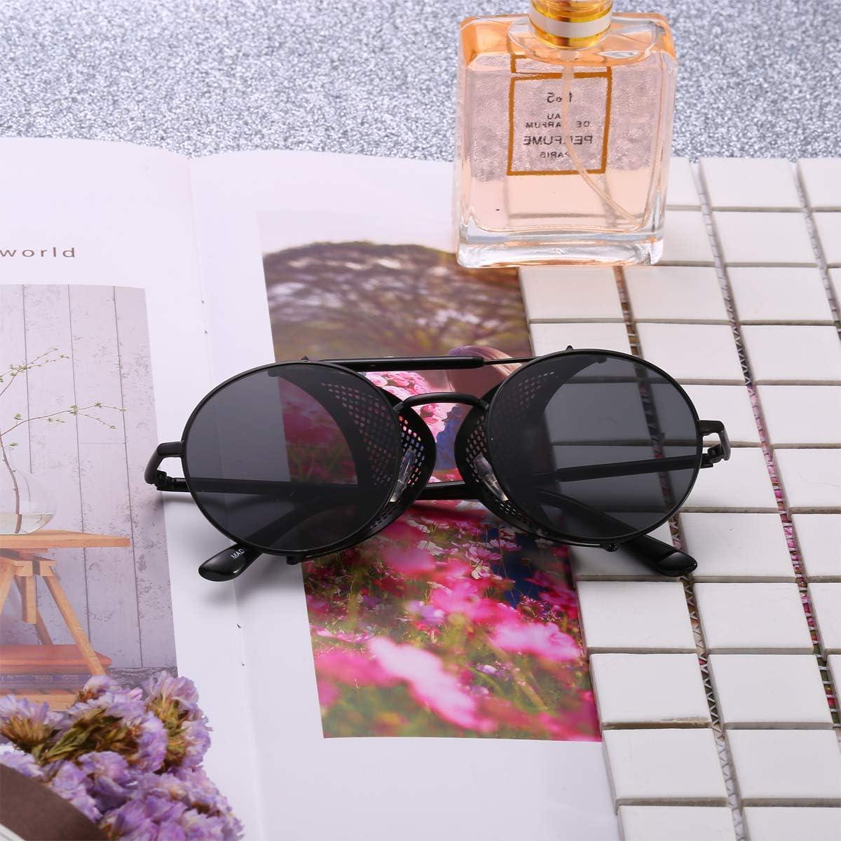 Gafas de sol vintage redondas Dollger UV400 para hombres y mujeres