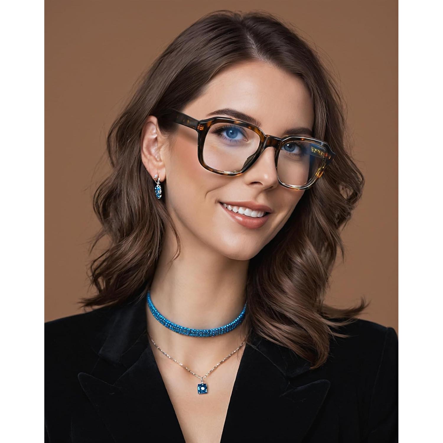 Gafas de Bloqueo de Luz Azul VISOONE Bennett Unisex 15.19x5.79cm