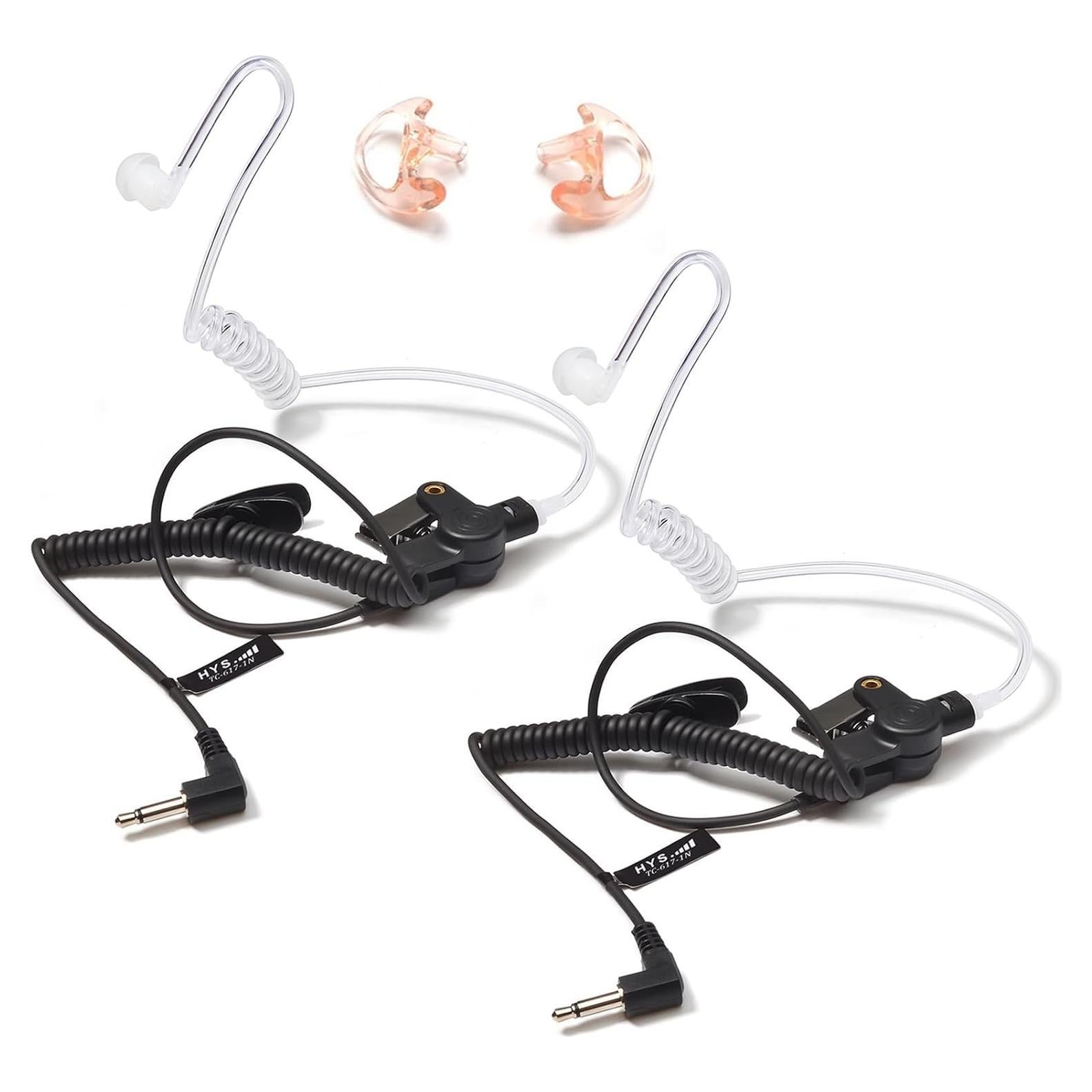 Auricular HYS TC-617-1N Solo Escucha 3.5mm con Moldes Medianos