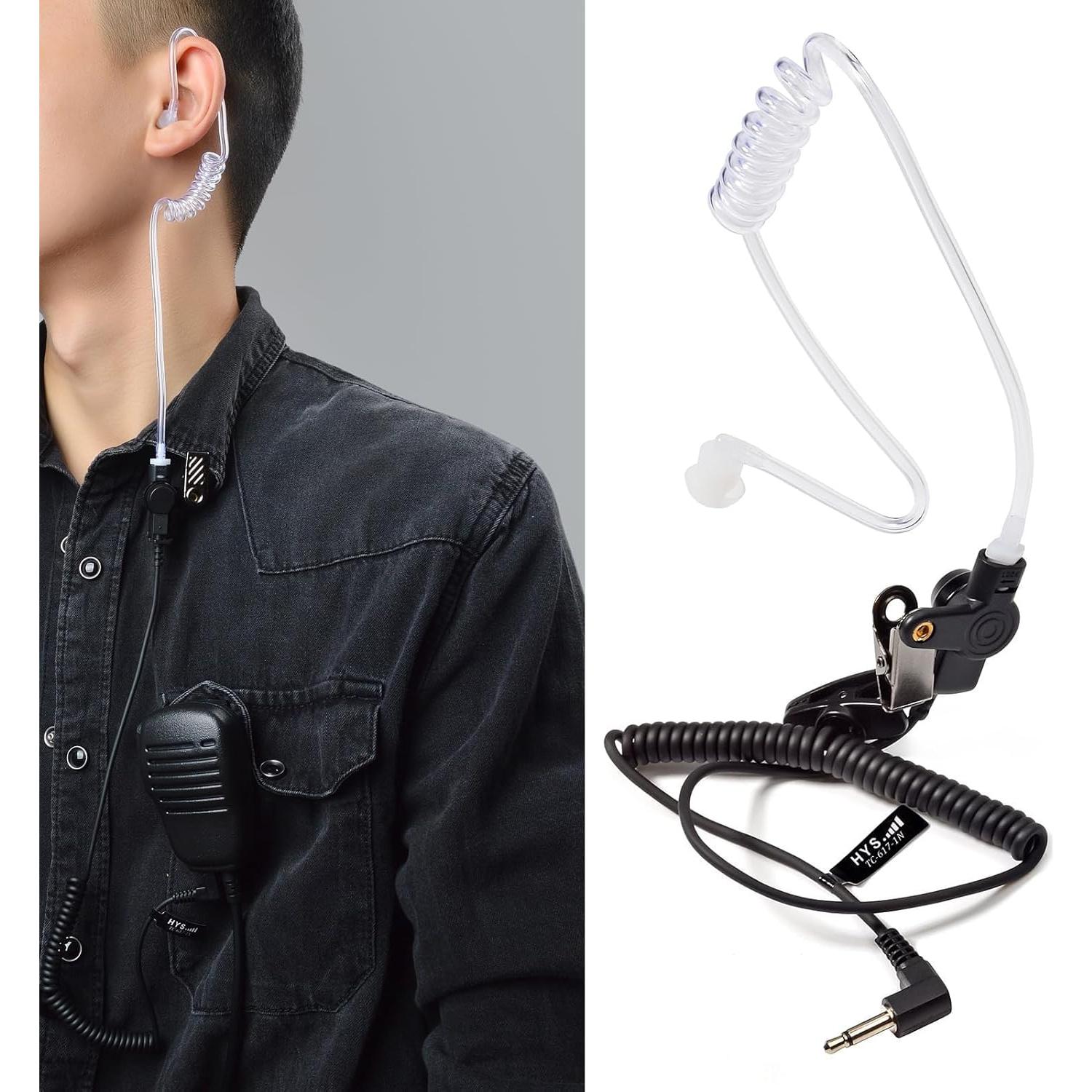 Auricular HYS TC-617-1N Solo Escucha 3.5mm con Moldes Medianos