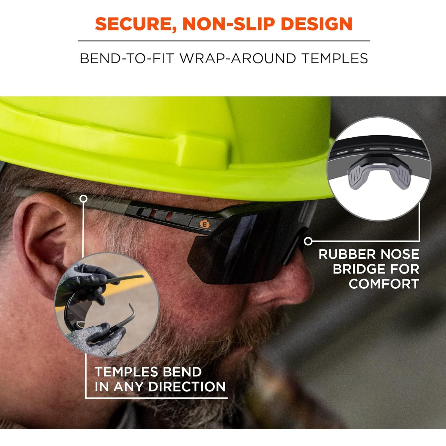 Gafas de Seguridad Ergodyne AEGIR Anti Rayones y Anti Niebla