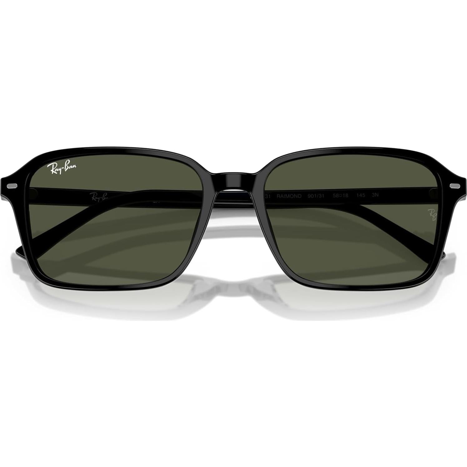 Gafas de Sol Ray-Ban RB2231 Raimond Cuadradas Negros 100% UV