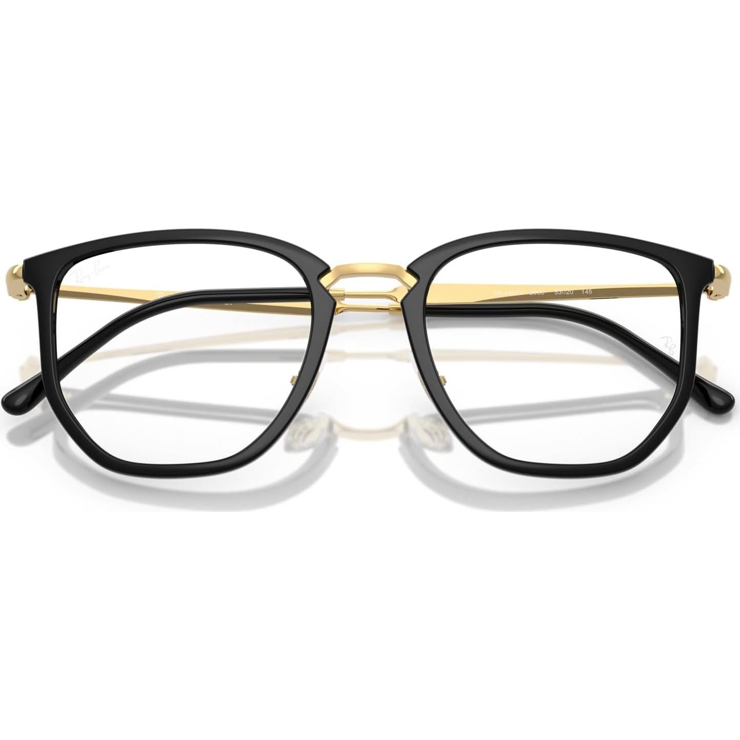 Gafas de Prescripción Ray-Ban RX4451V Cuadradas Negras 50mm