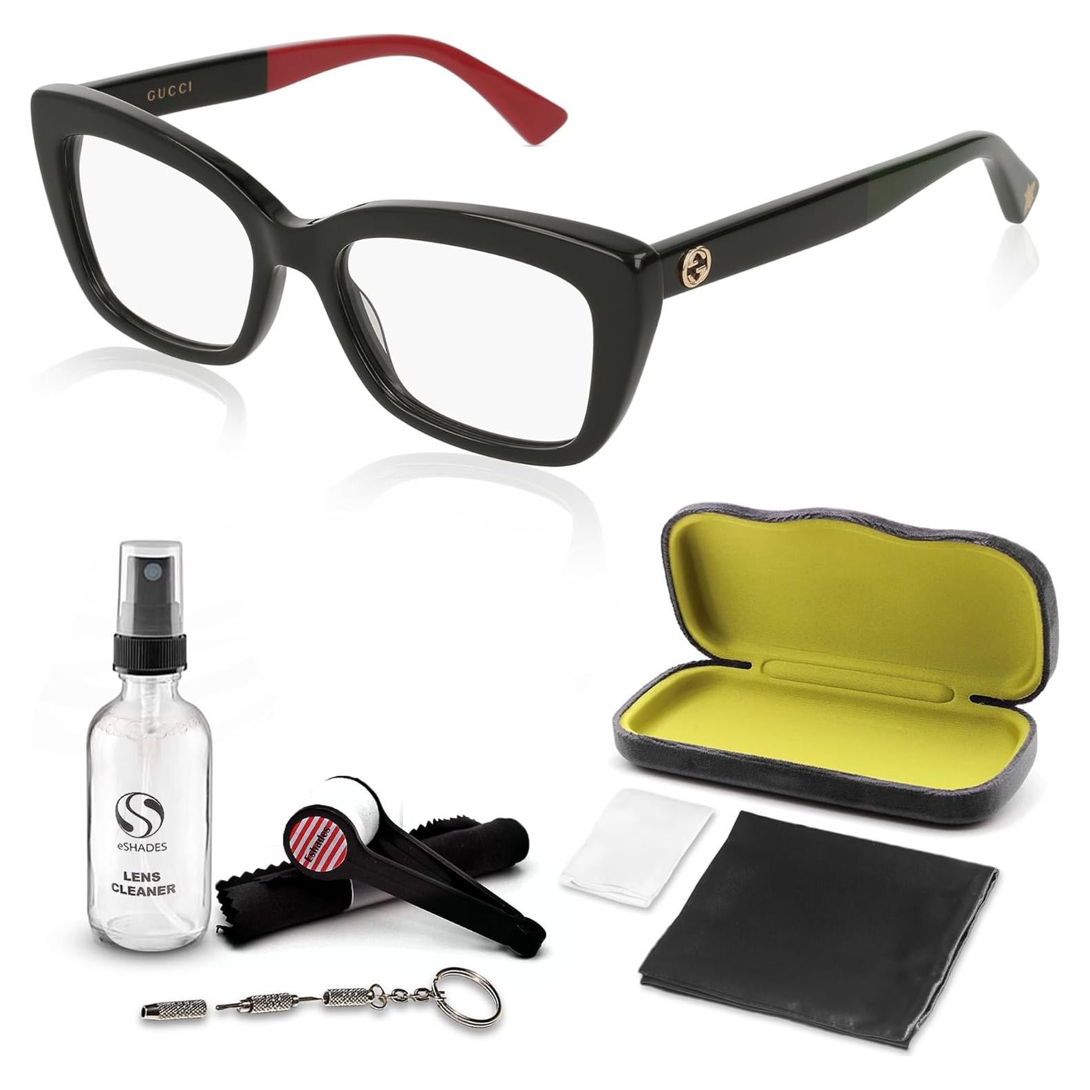 Gafas de Sol Gucci GG0165ON Mujer Ojo de Gato Negro 51mm