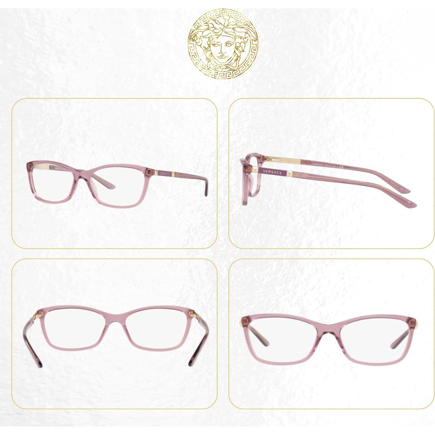 Gafas de sol Cateye Versace VE3186 para mujeres + Kit de cuidado