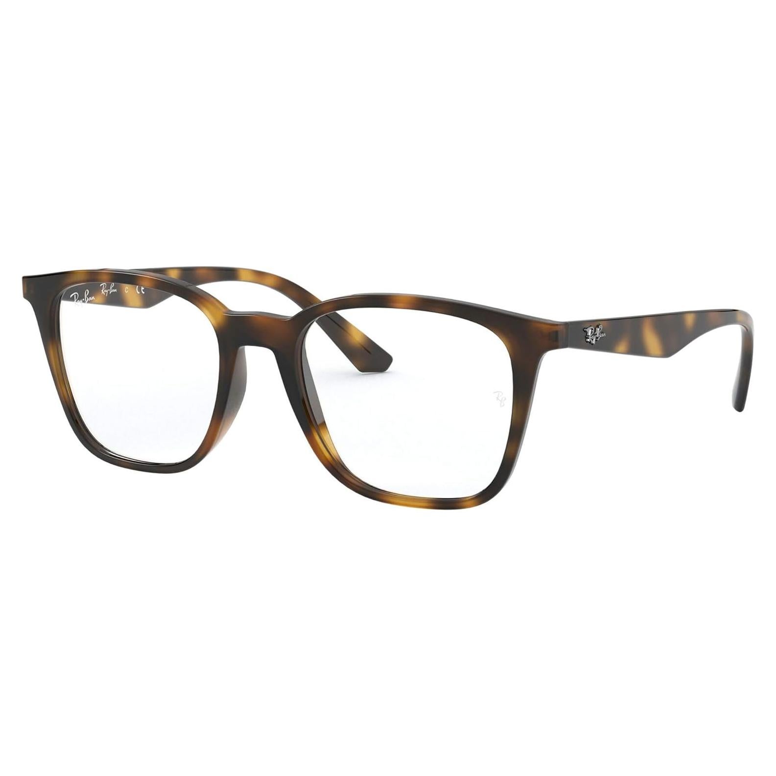 Montura de Gafas Ray-Ban RX7177 Cuadradas Habana 51mm