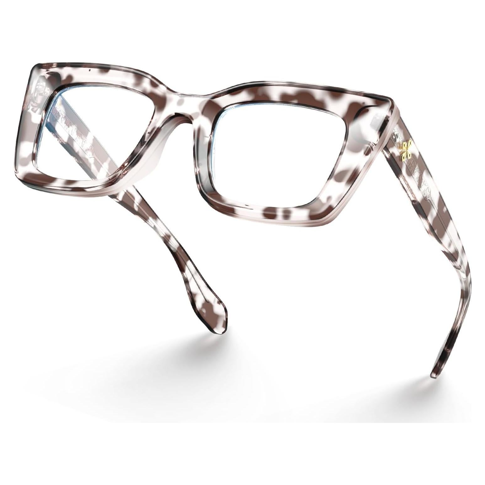 Gafas VISOONE TR90 estilo gato con bloqueo luz azul para mujeres