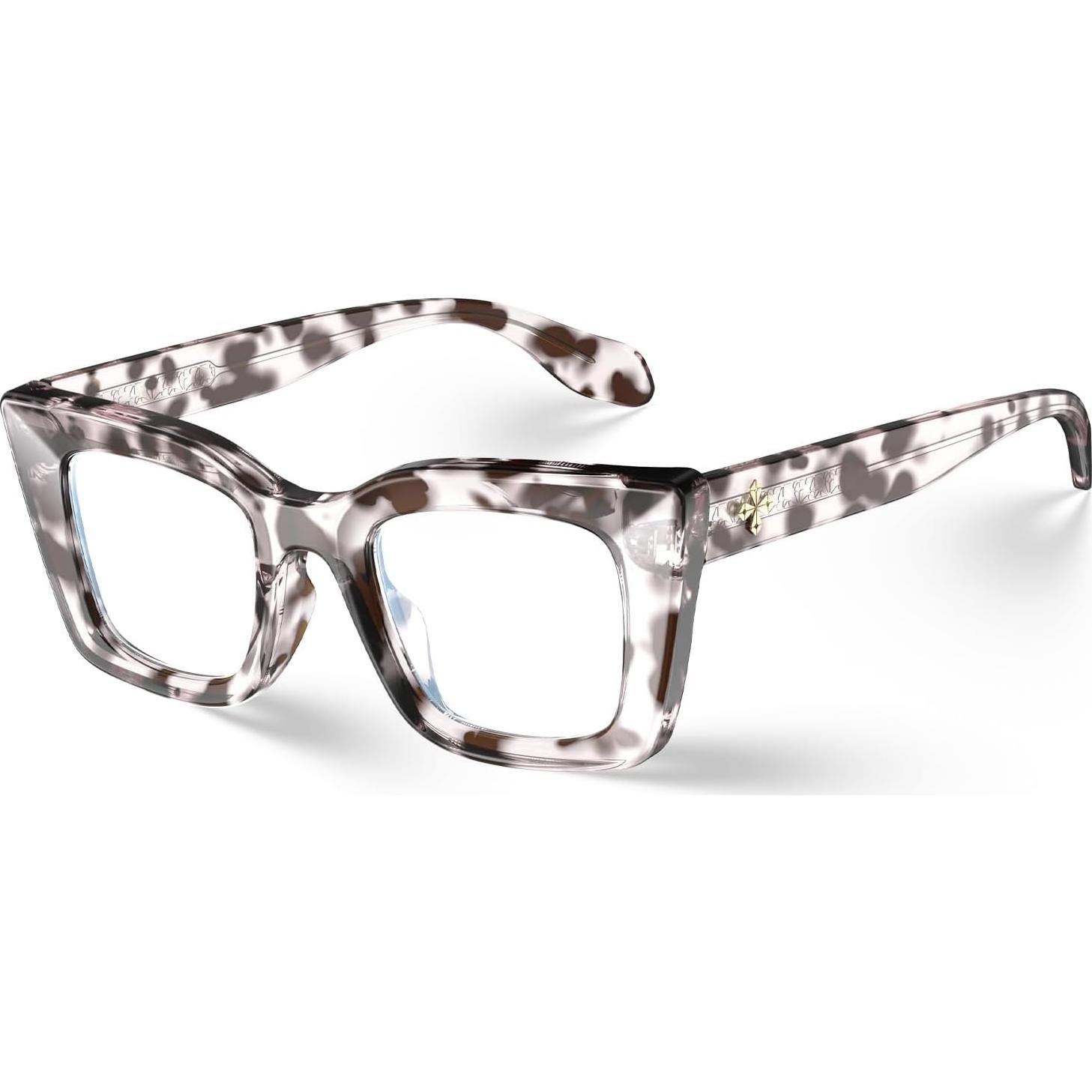 Gafas VISOONE TR90 estilo gato con bloqueo luz azul para mujeres