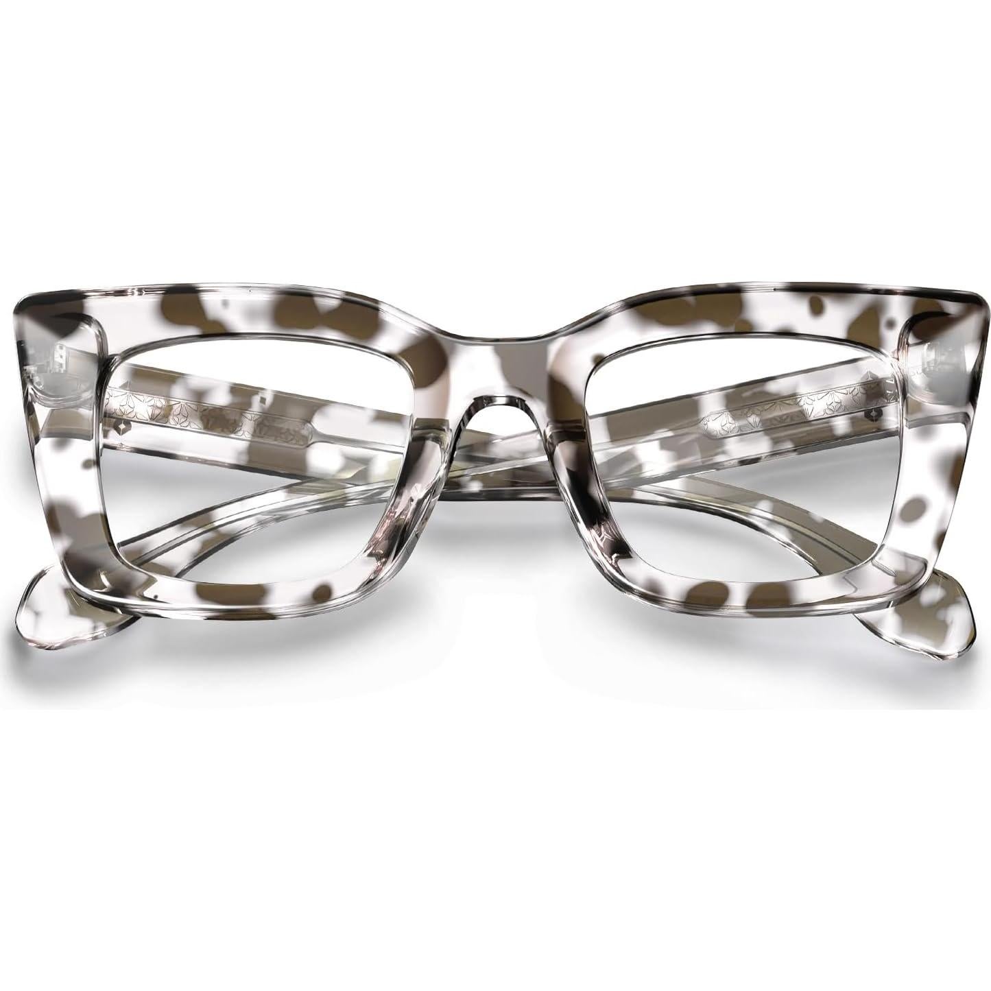 Gafas VISOONE TR90 estilo gato con bloqueo luz azul para mujeres