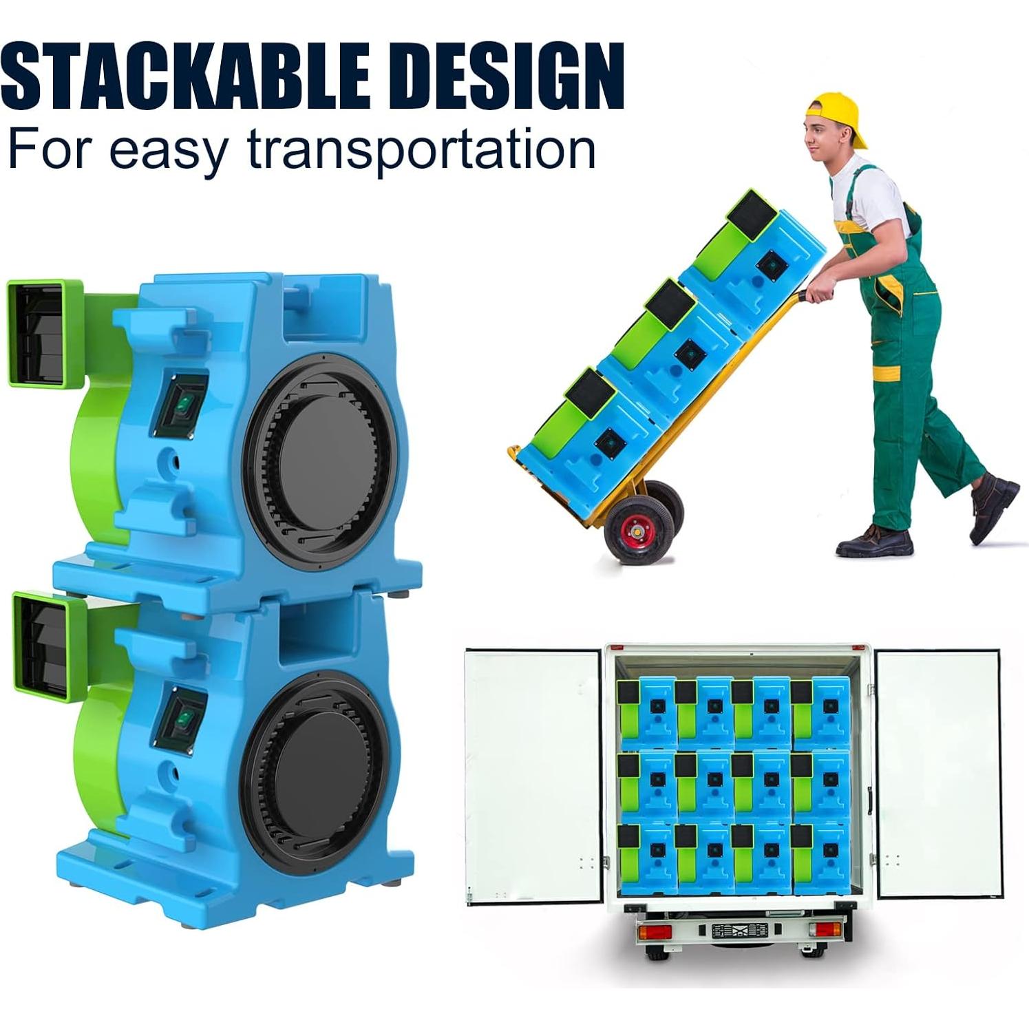 Soplador Inflable MOUNTO 2.0hp Eficiente para Casa de Brincar