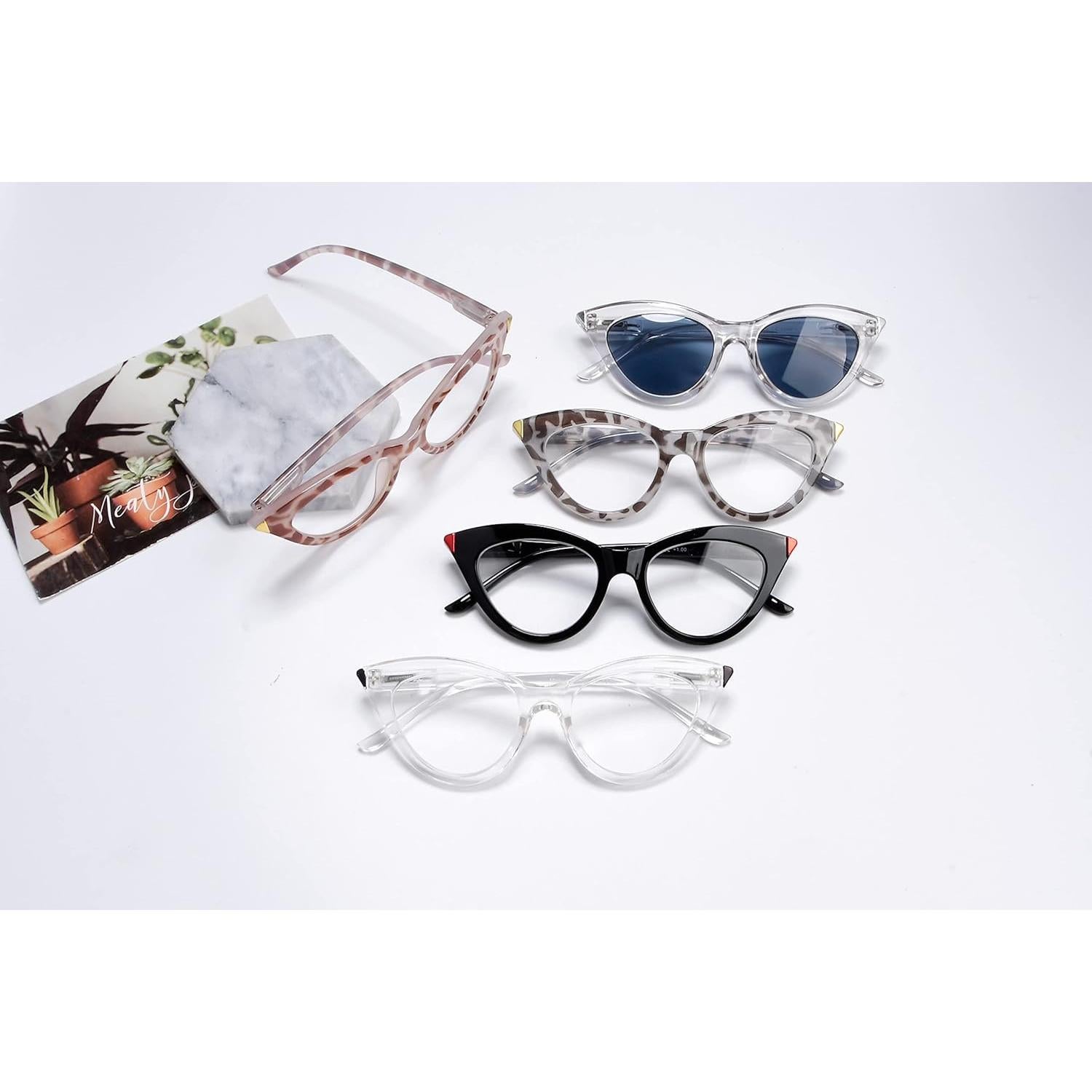 Eyekepper Gafas de Lectura Pequeñas 10 Paquetes +3.75 Dama