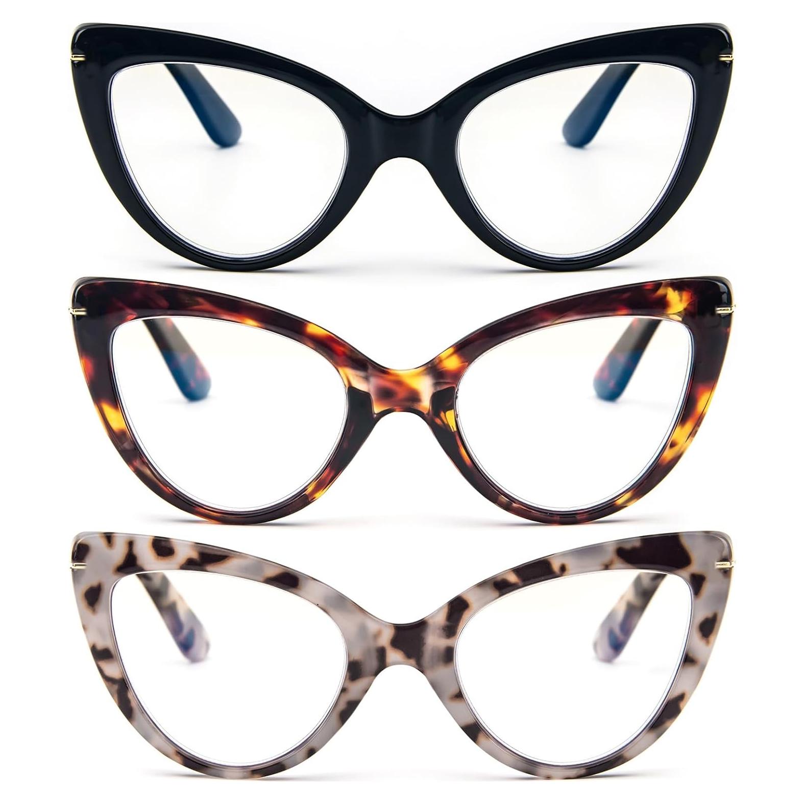 Gafas de Lectura Ojo de Gato MMOWW 1.5x Anti Luz Azul Mujeres
