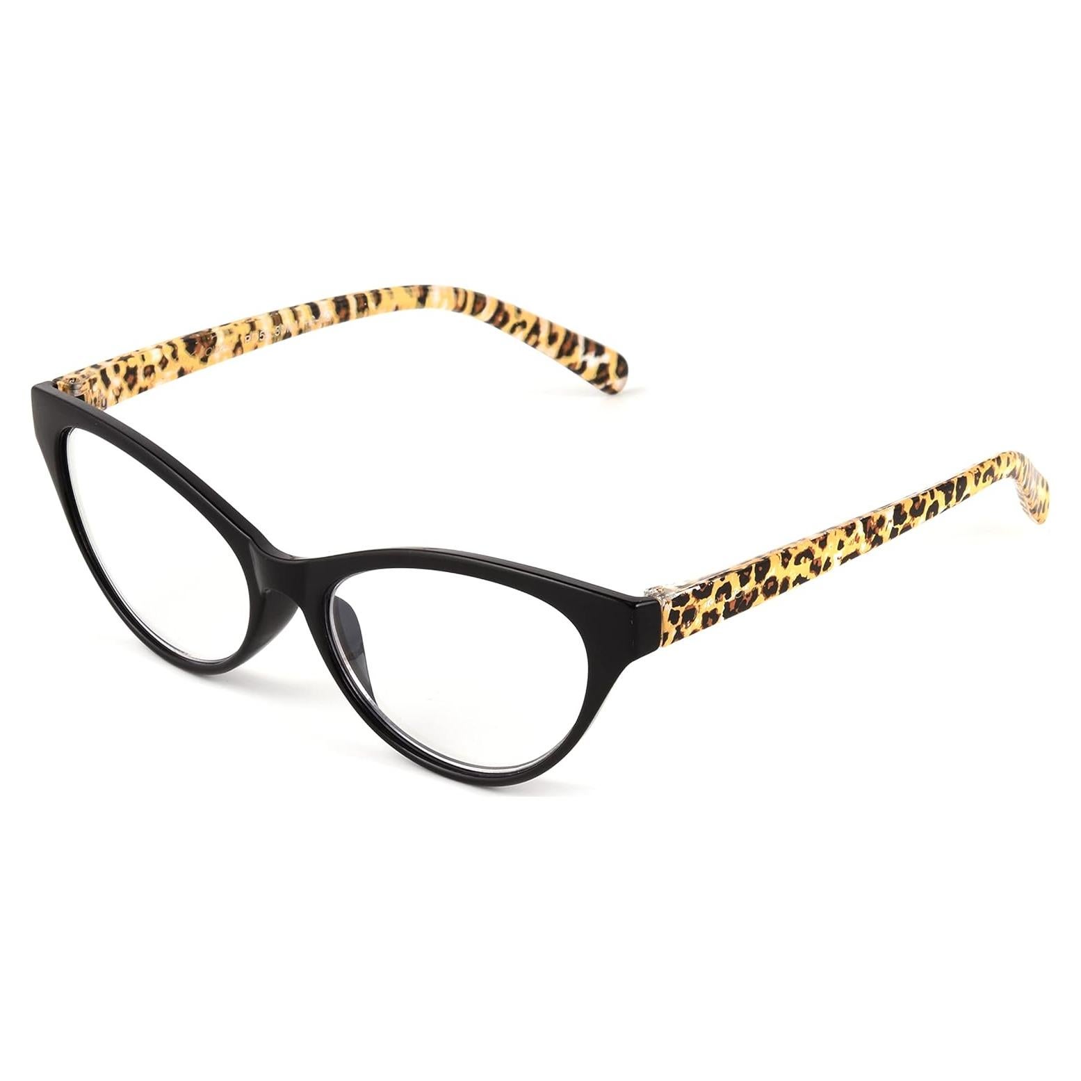 Gafas de Luz Azul Betsey Johnson Guepardo 40mm 2 Dioptrías